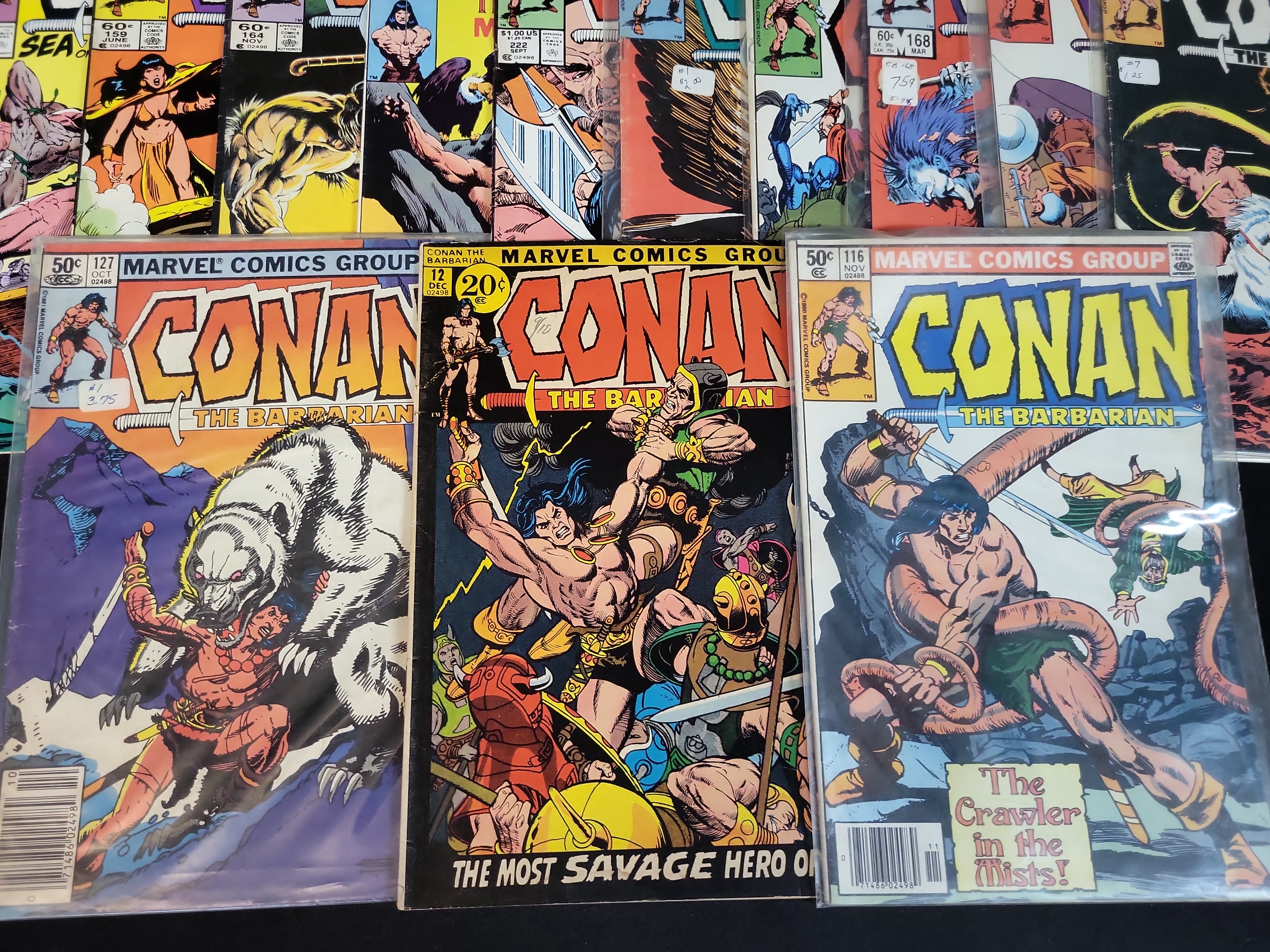 I03725 | A Collection of Marvel Conan the Barbarian Comic Books, Including Bronze and Copper Age Issues
