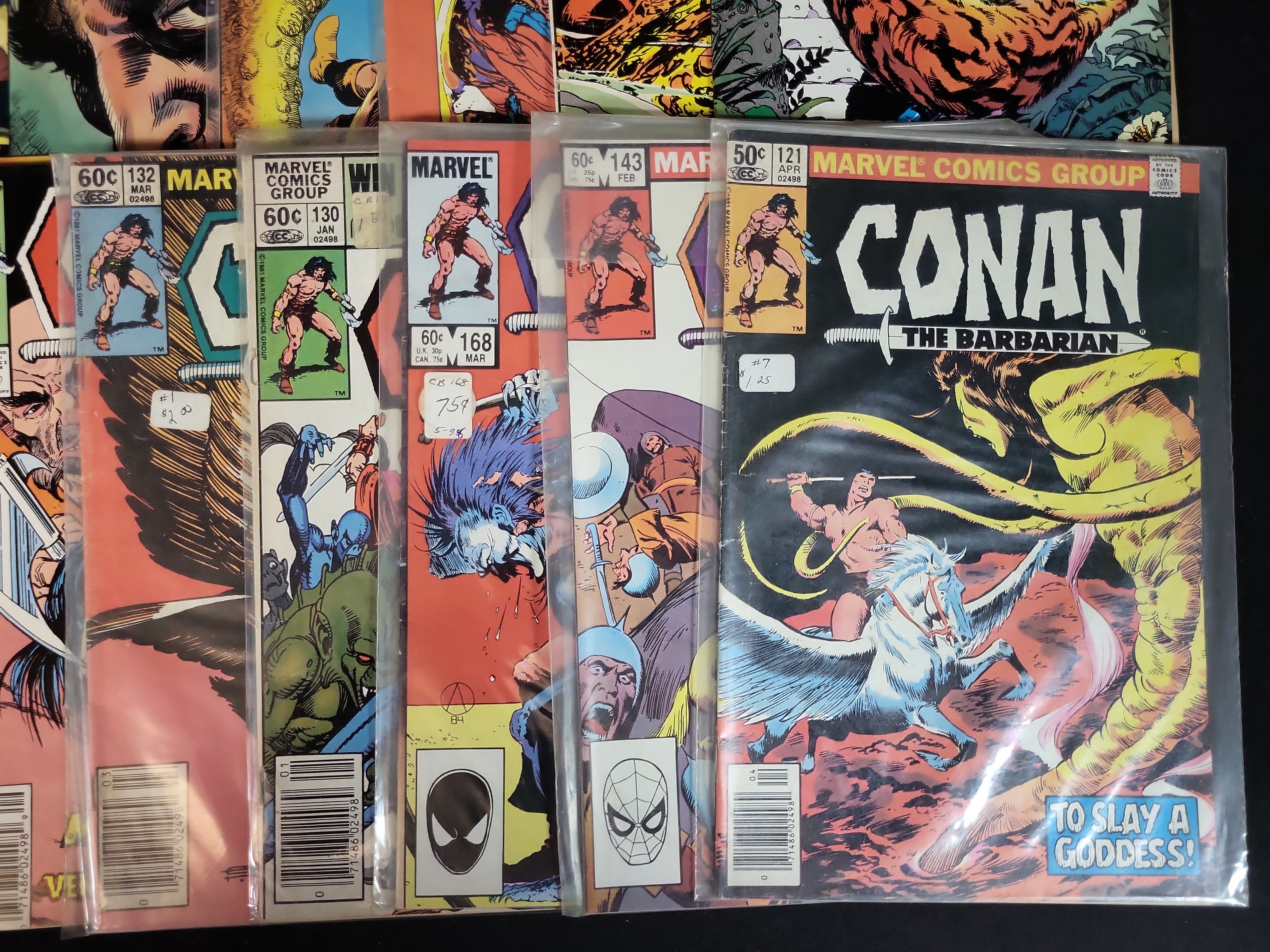 I03725 | A Collection of Marvel Conan the Barbarian Comic Books, Including Bronze and Copper Age Issues