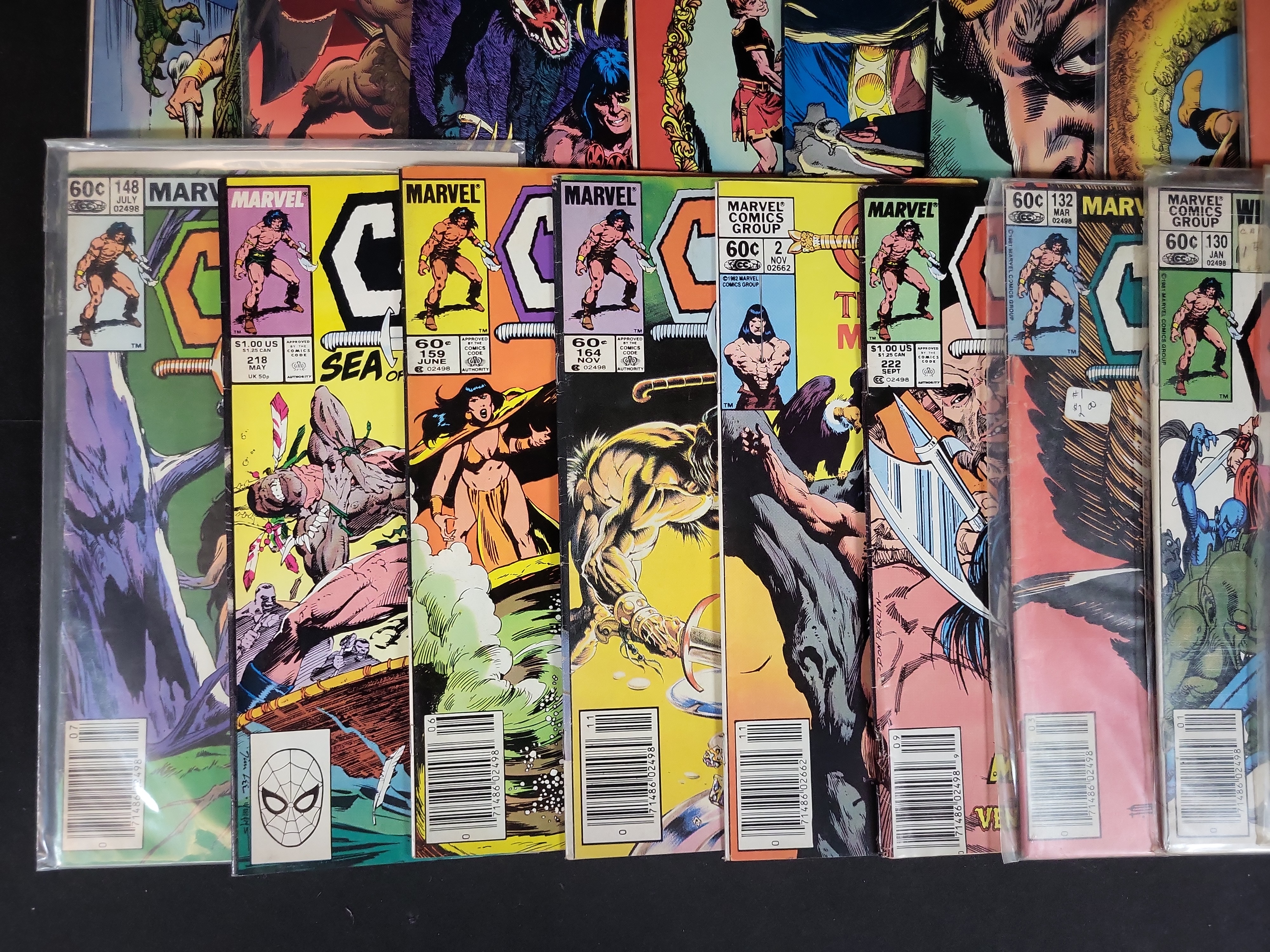 I03725 | A Collection of Marvel Conan the Barbarian Comic Books, Including Bronze and Copper Age Issues