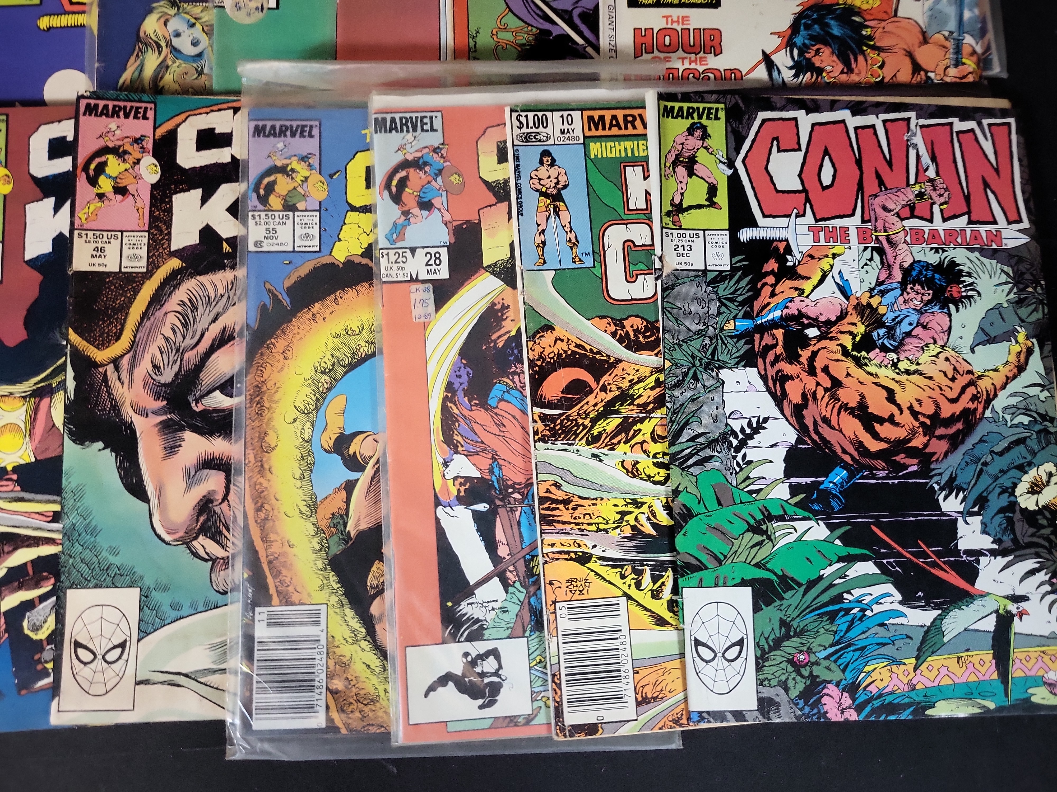 I03725 | A Collection of Marvel Conan the Barbarian Comic Books, Including Bronze and Copper Age Issues