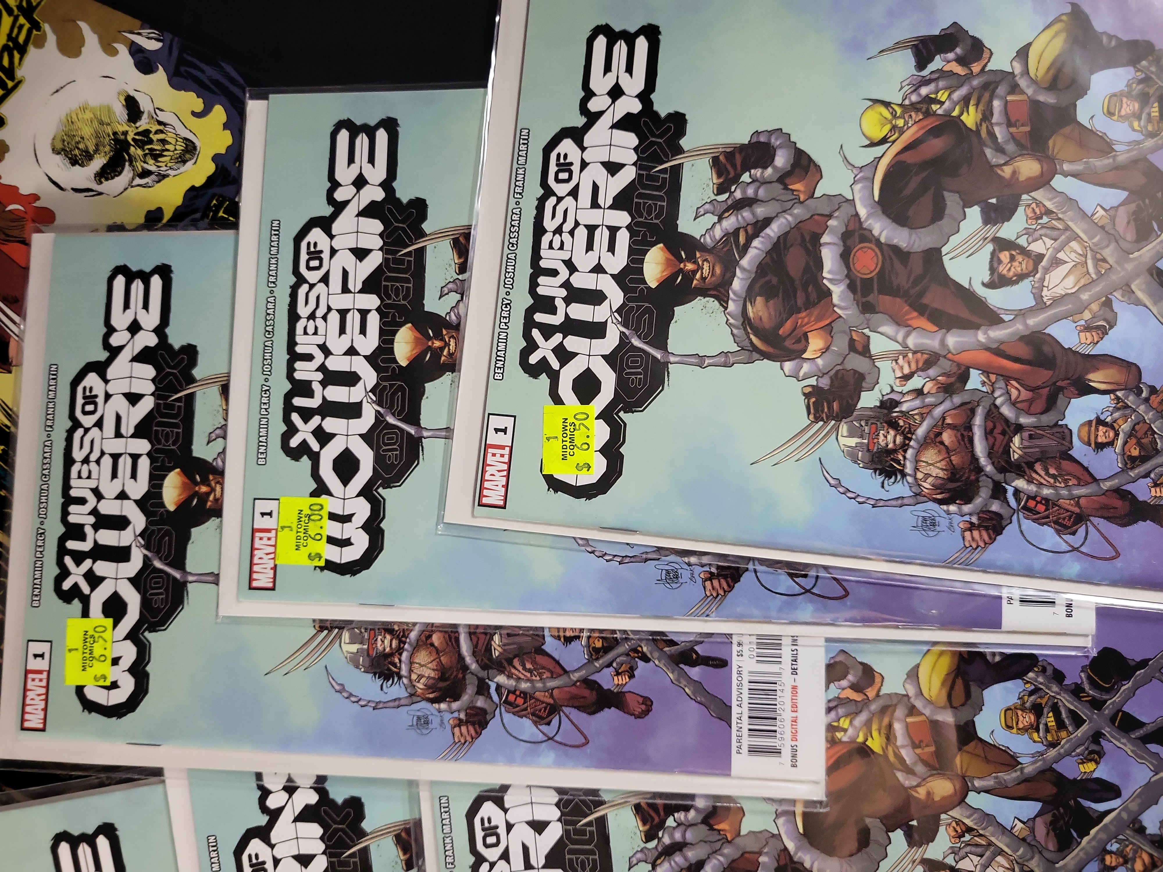 I03626 | A Collection of 21 Marvel Comics Presents #71, 5 X Lives of Wolverine #1, and 2 X Deaths of Wolverine #3 Comic Books