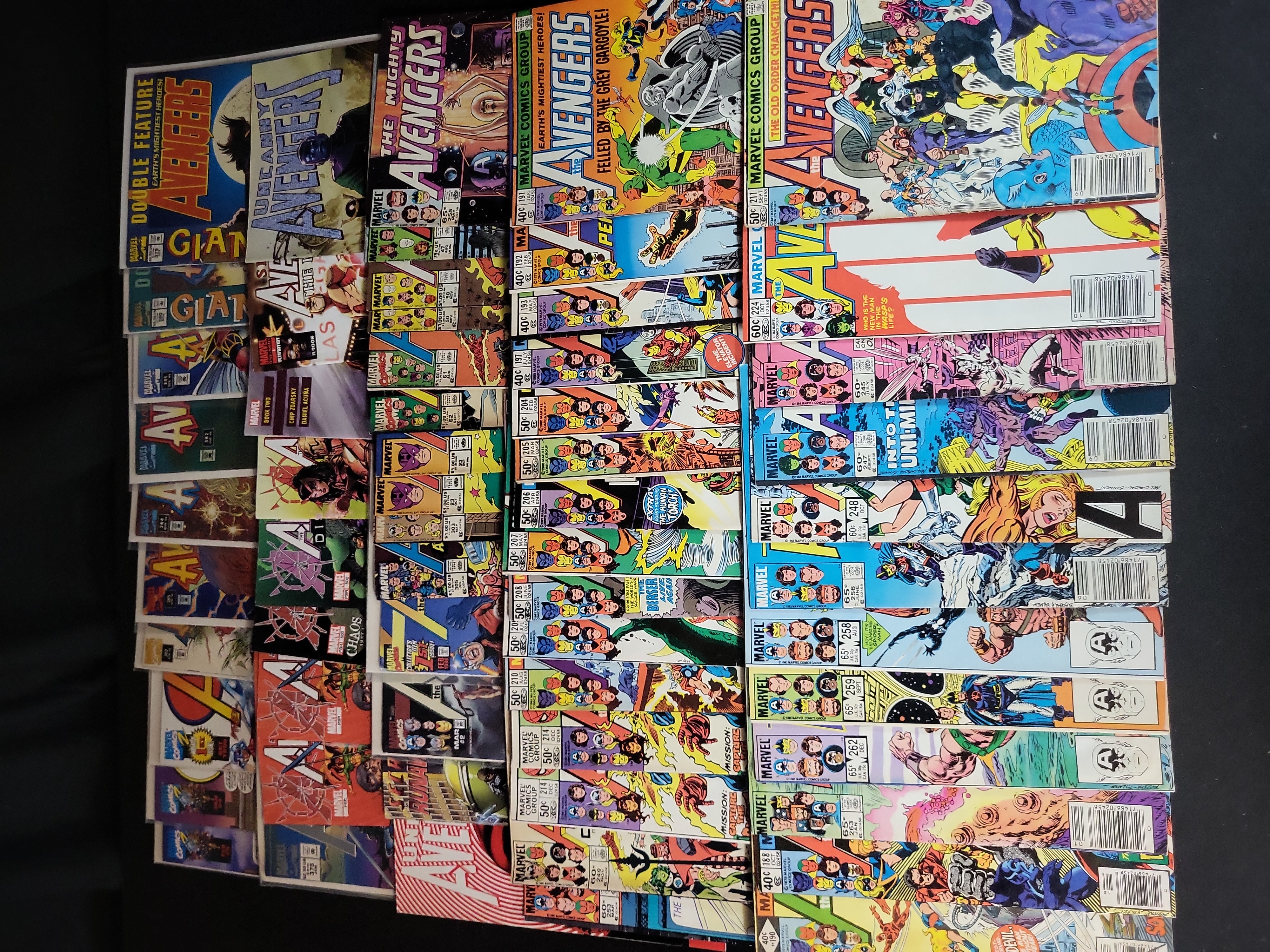 I03628 | A Collection of Marvel Comics Avengers Titles and Related Issues