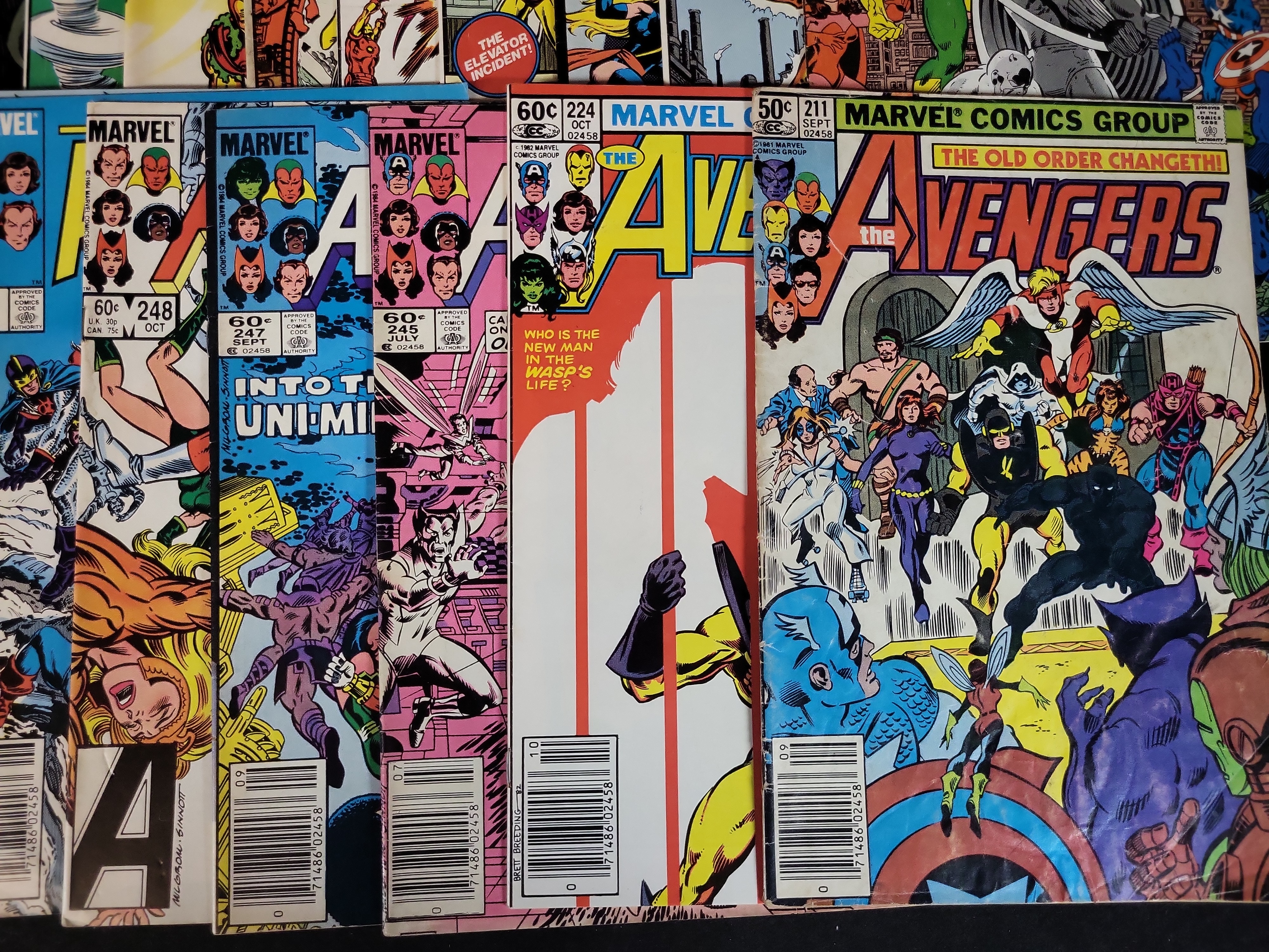 I03628 | A Collection of Marvel Comics Avengers Titles and Related Issues