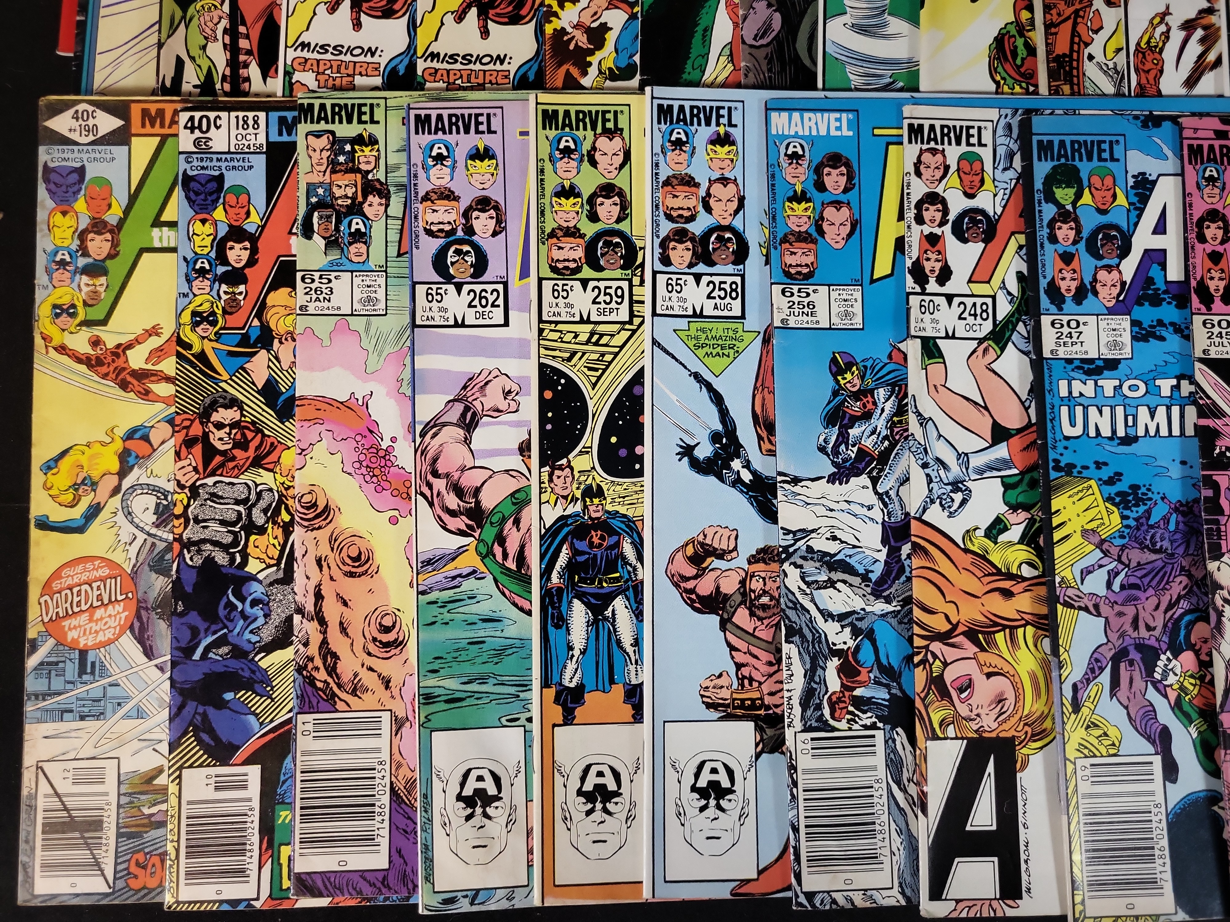 I03628 | A Collection of Marvel Comics Avengers Titles and Related Issues