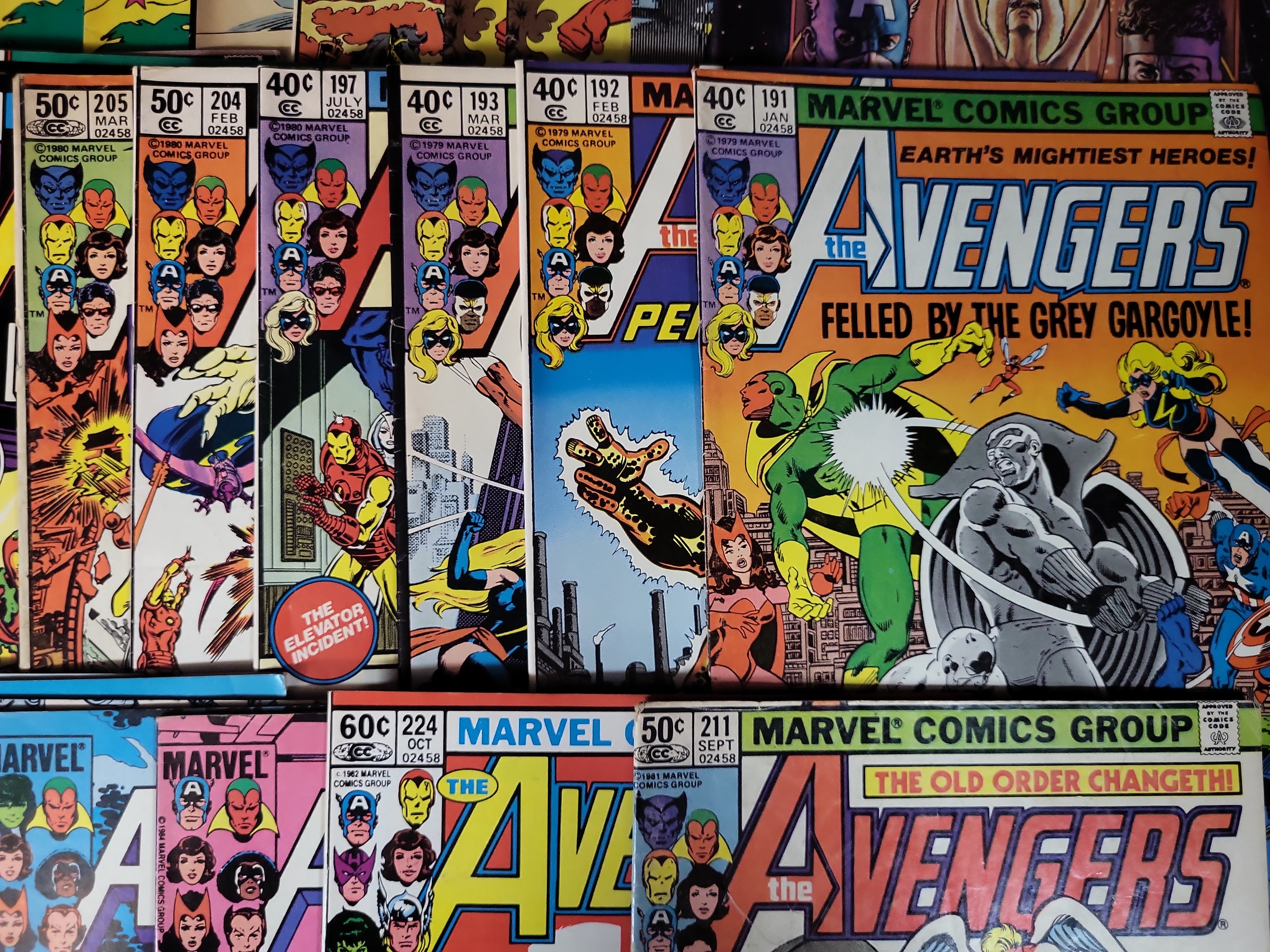 I03628 | A Collection of Marvel Comics Avengers Titles and Related Issues