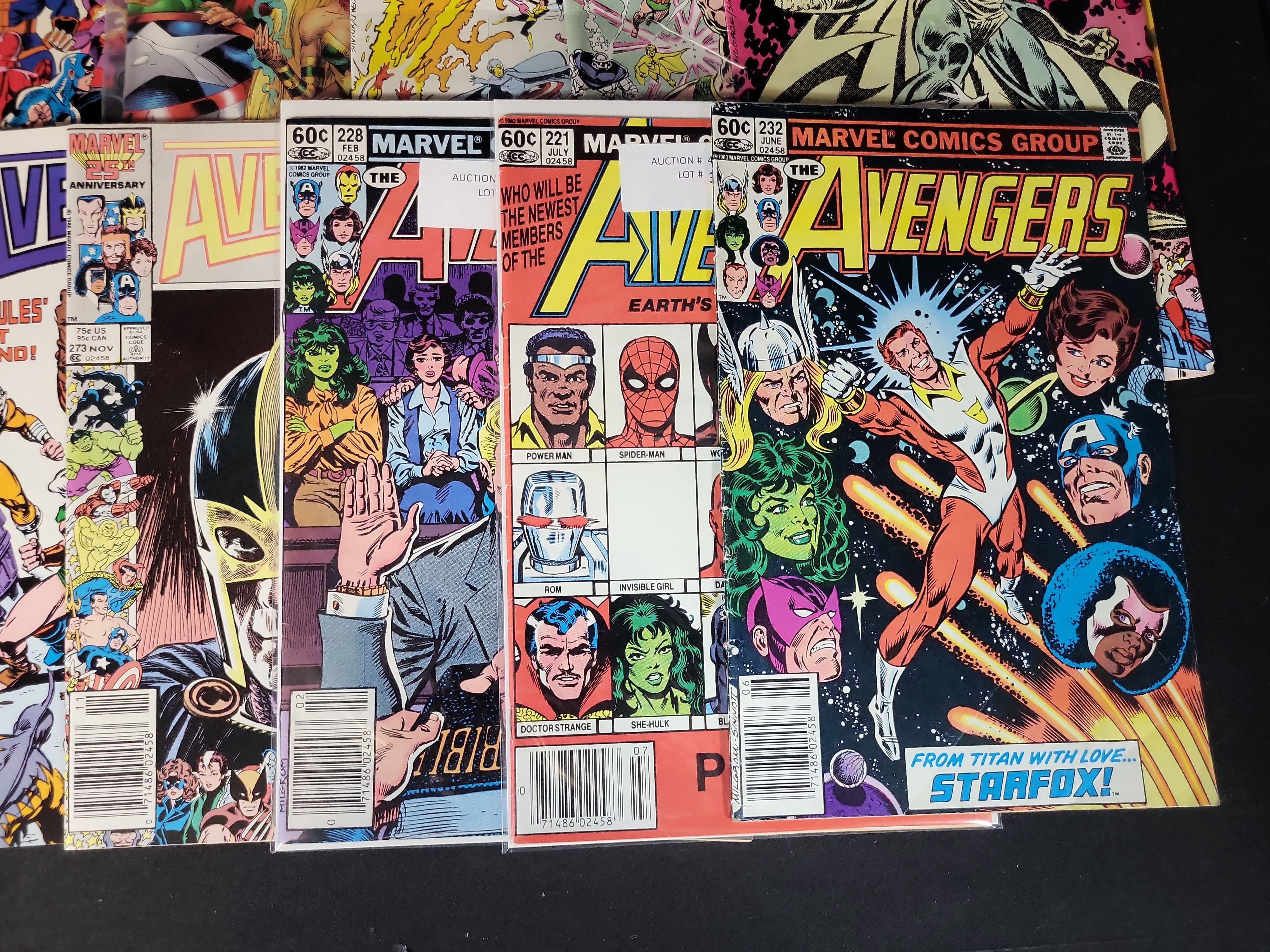 I03748 | An Assortment of Marvel Comic Books Featuring The Avengers and Associated Titles