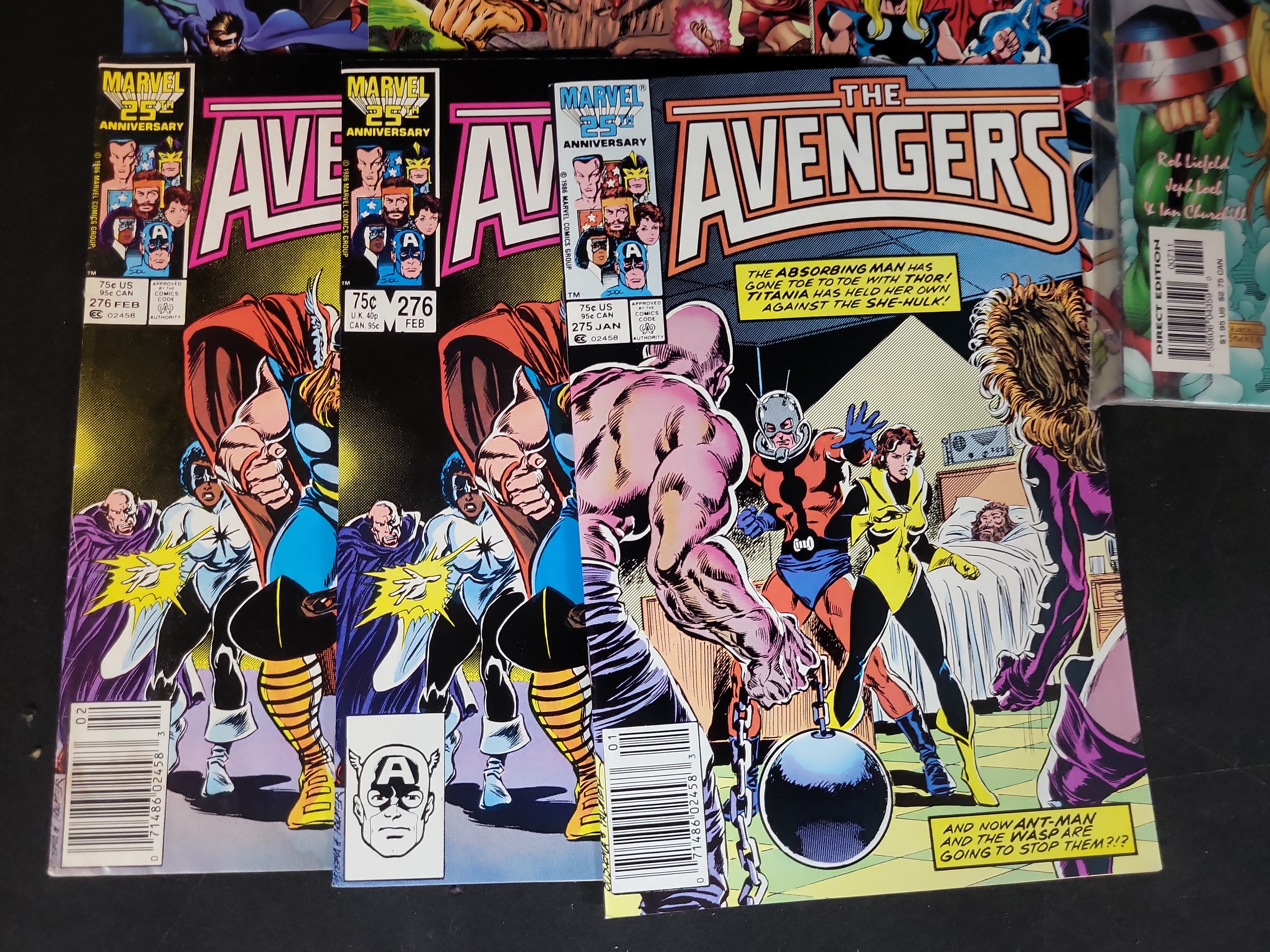 I03748 | An Assortment of Marvel Comic Books Featuring The Avengers and Associated Titles