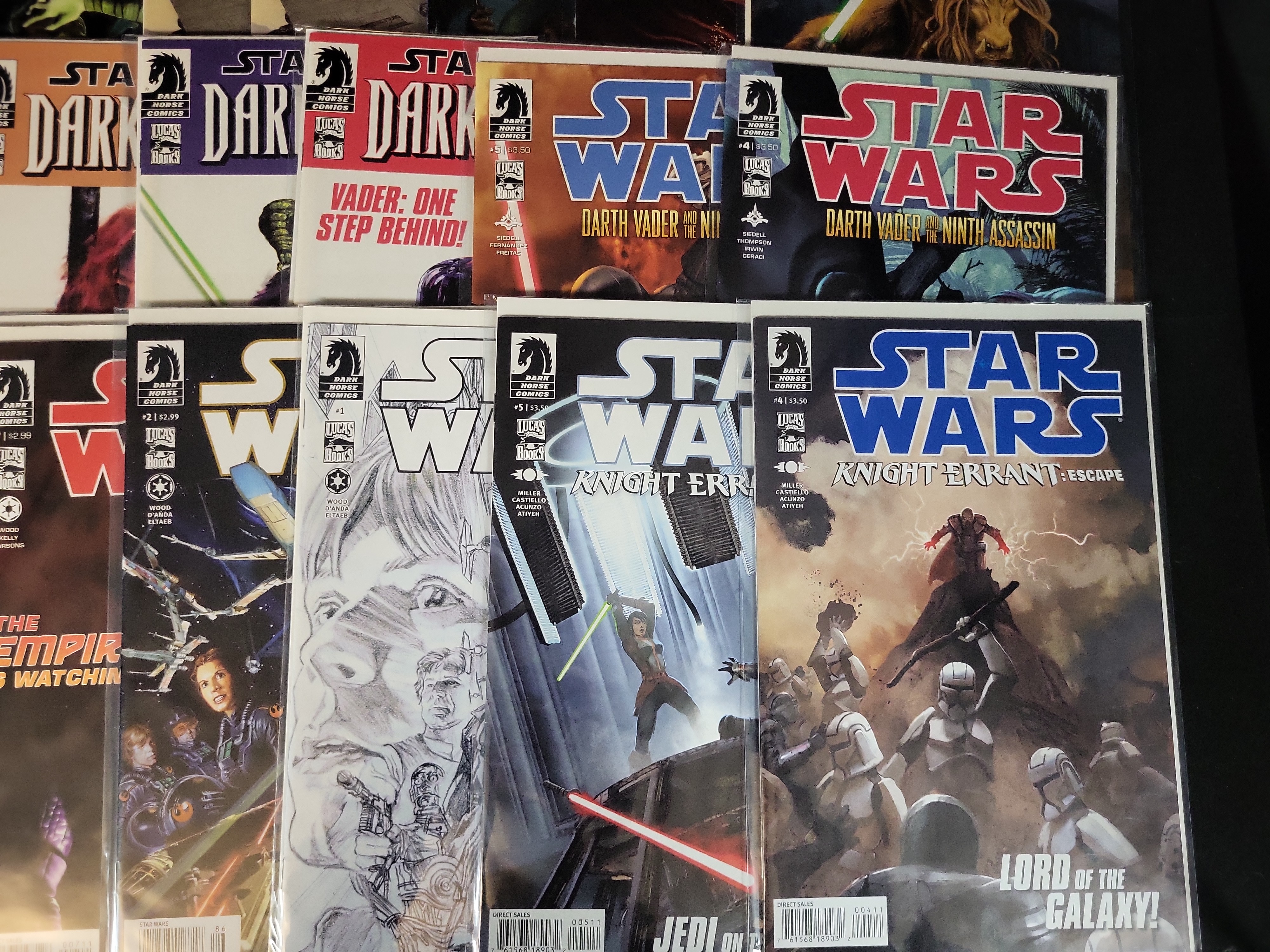 I03791 | A Collection of Dark Horse Star Wars Comic Books
