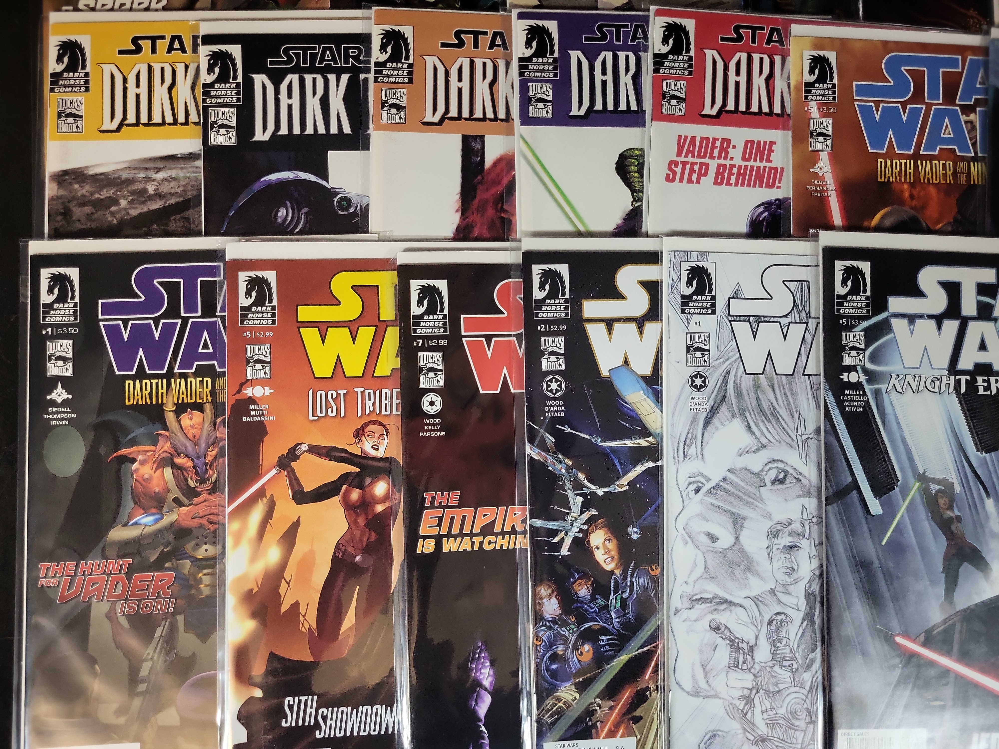 I03791 | A Collection of Dark Horse Star Wars Comic Books