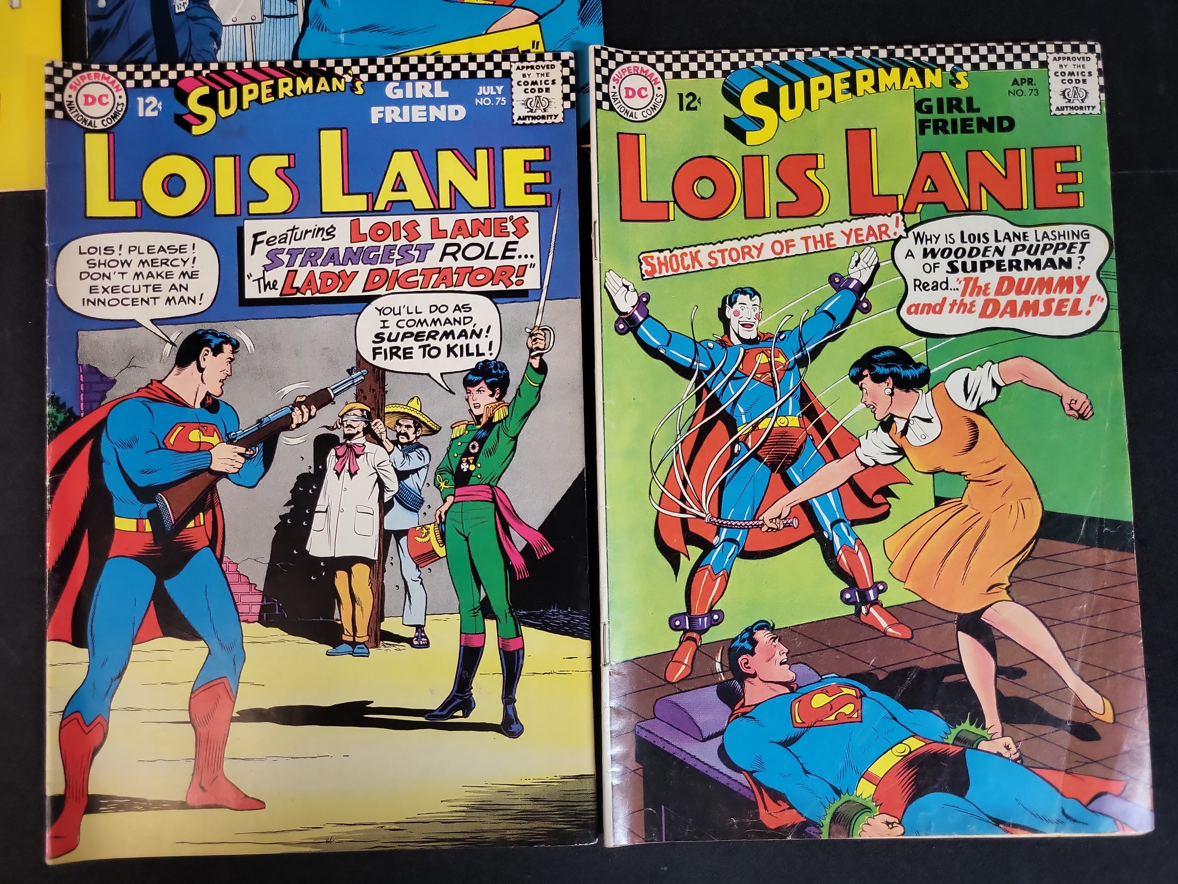 I03921 | A Collection of Nine Superman's Girl Friend Lois Lane Comic Books from DC Comics