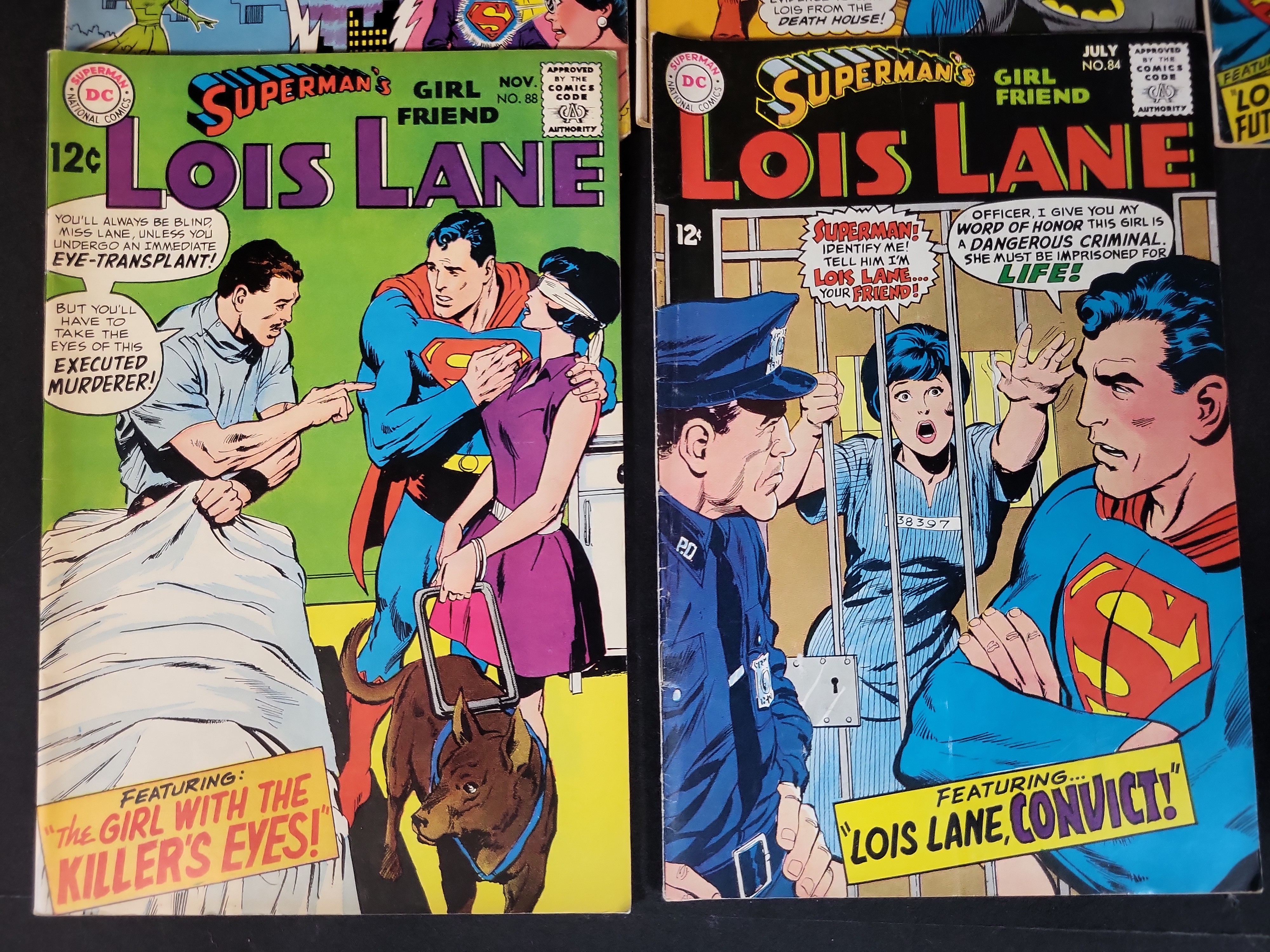I03921 | A Collection of Nine Superman's Girl Friend Lois Lane Comic Books from DC Comics