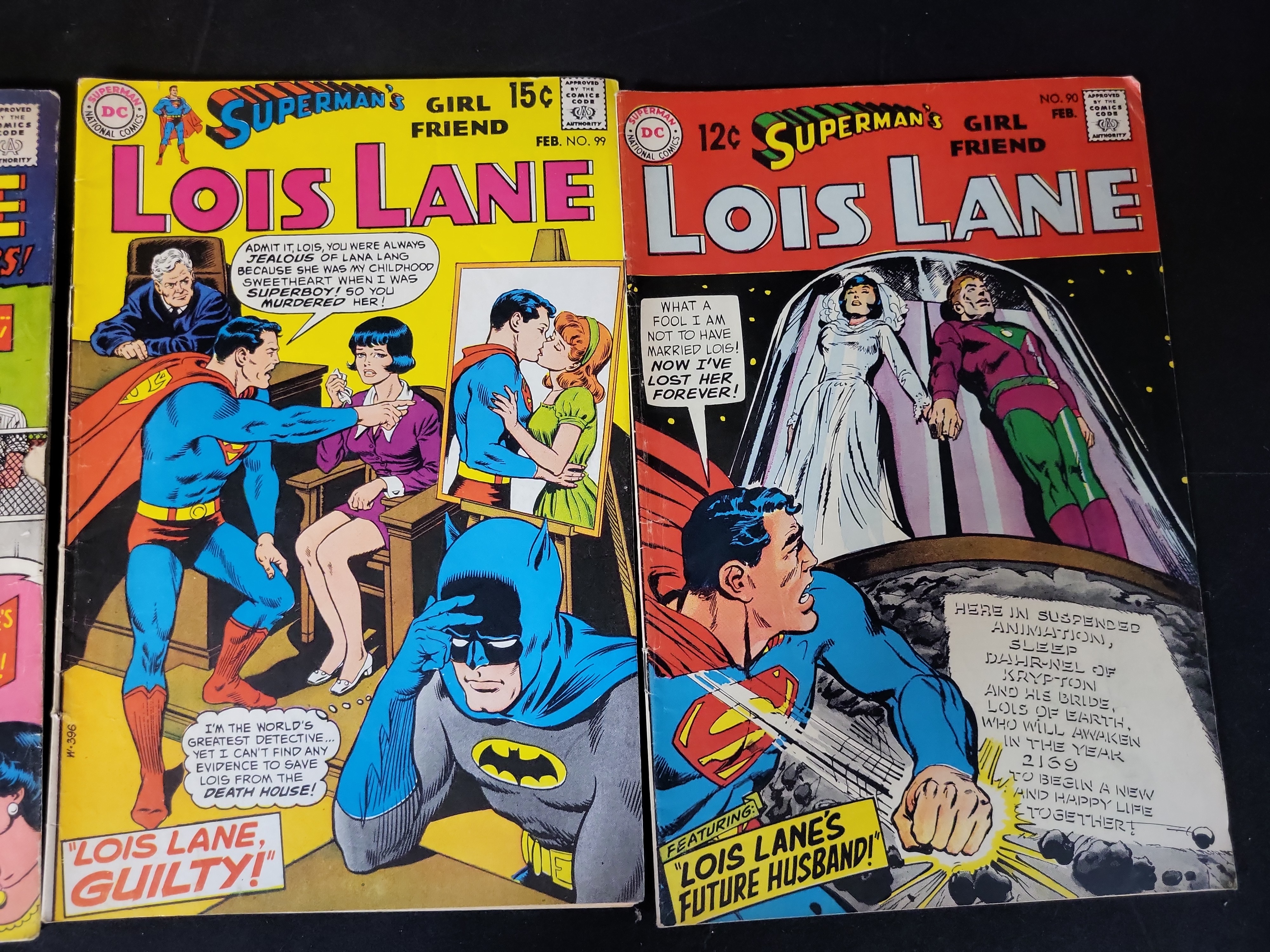 I03921 | A Collection of Nine Superman's Girl Friend Lois Lane Comic Books from DC Comics