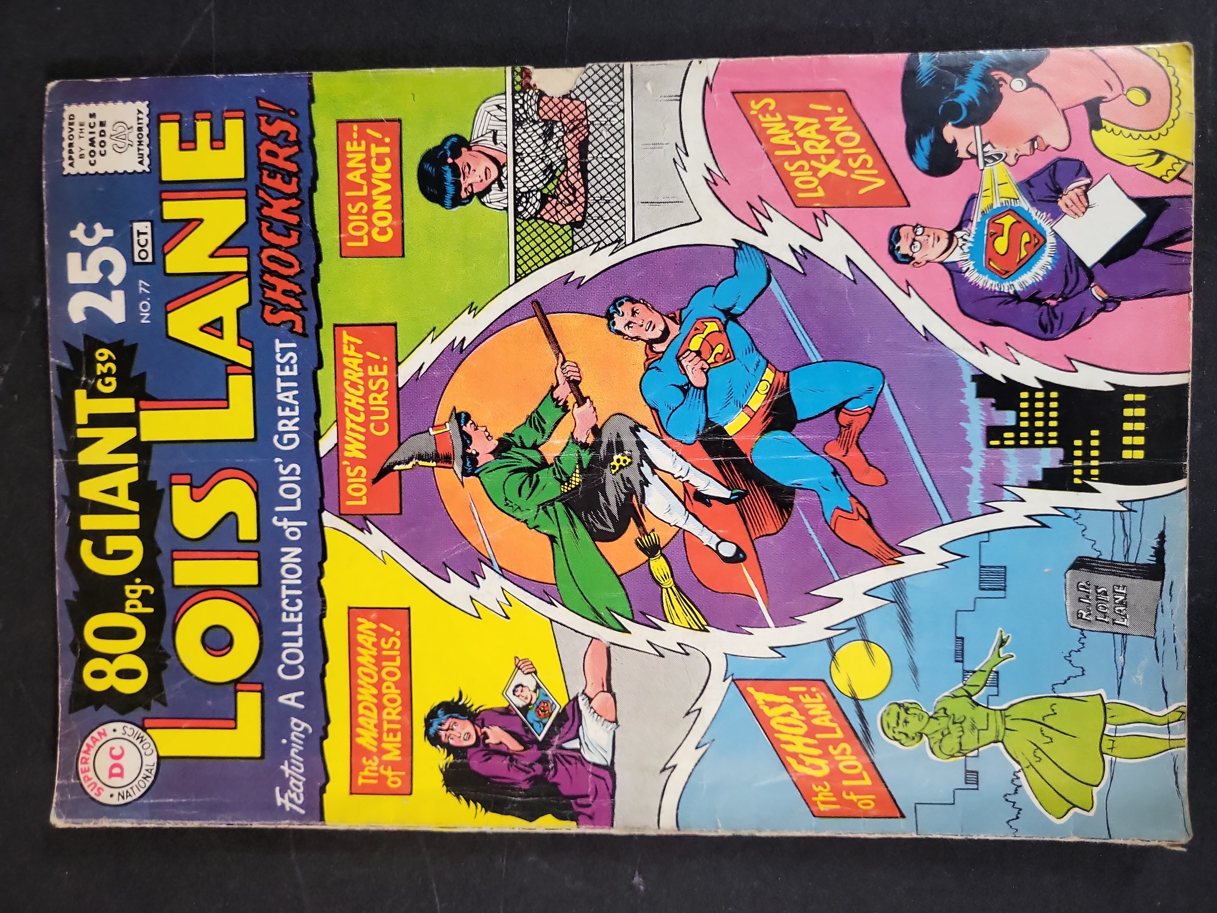 I03921 | A Collection of Nine Superman's Girl Friend Lois Lane Comic Books from DC Comics