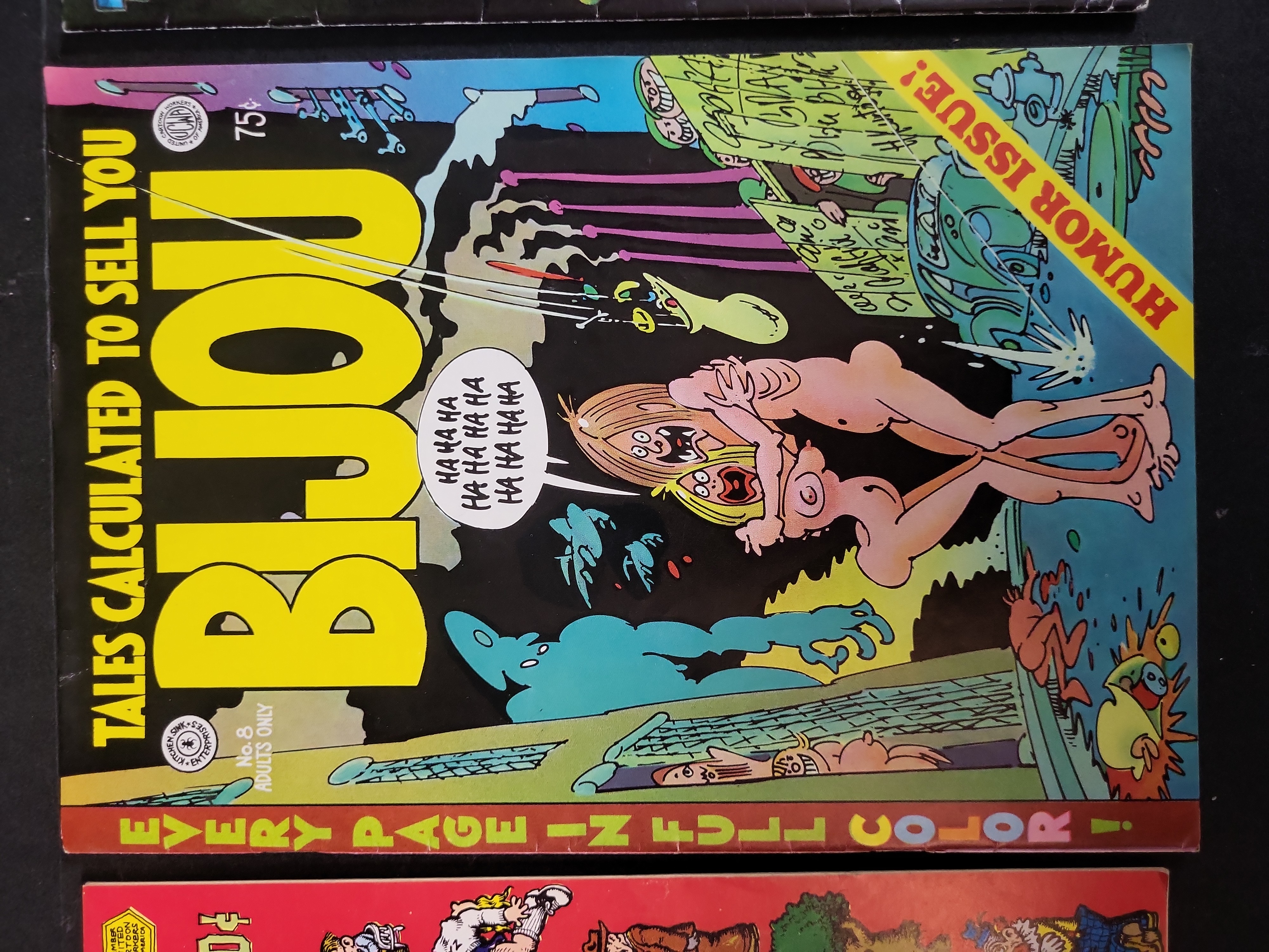 I03671 | A Trio of First Printing Underground Comics Including XYZ Comics, Bijou Funnies No. 8, and The Man