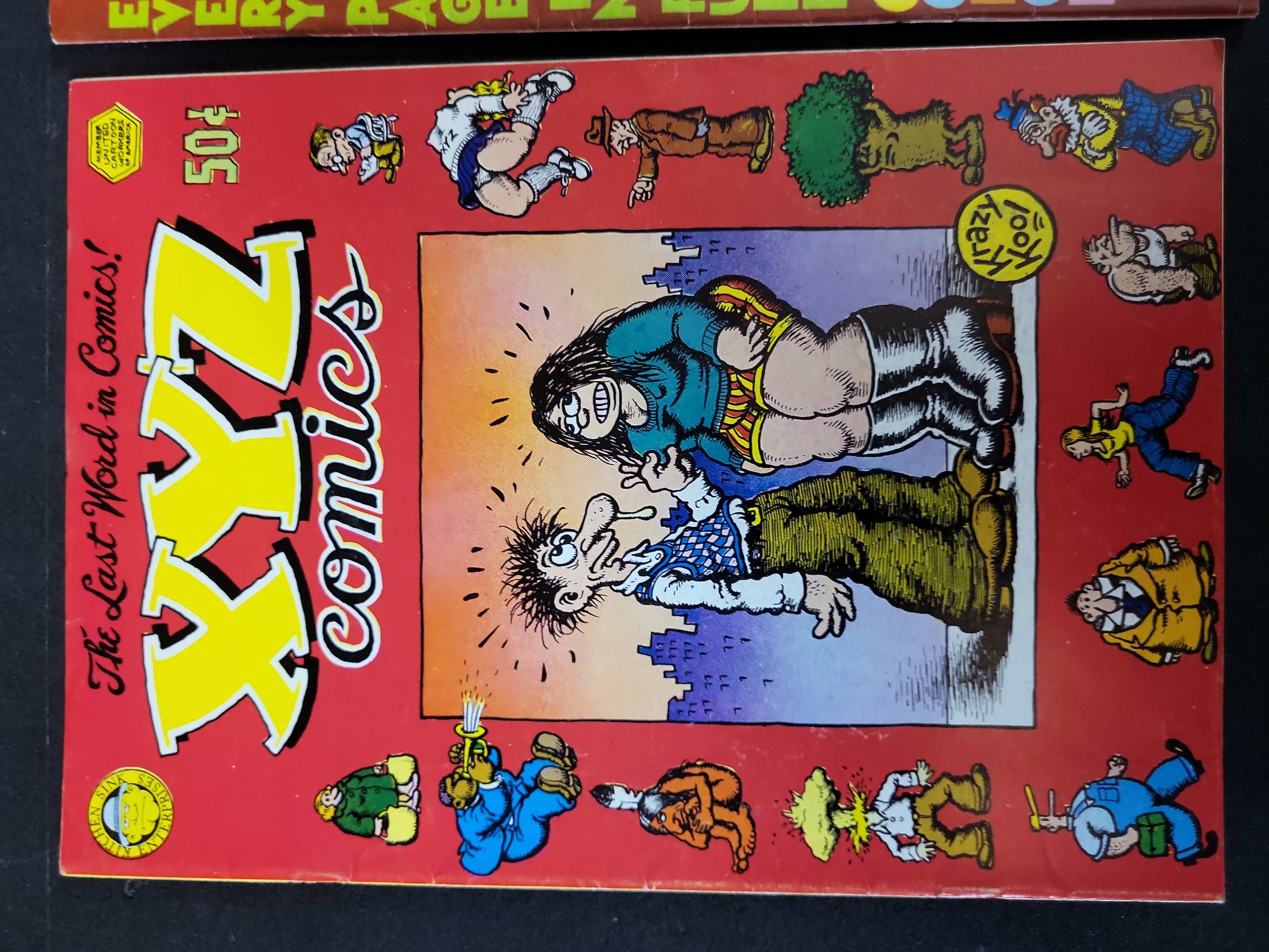 I03671 | A Trio of First Printing Underground Comics Including XYZ Comics, Bijou Funnies No. 8, and The Man