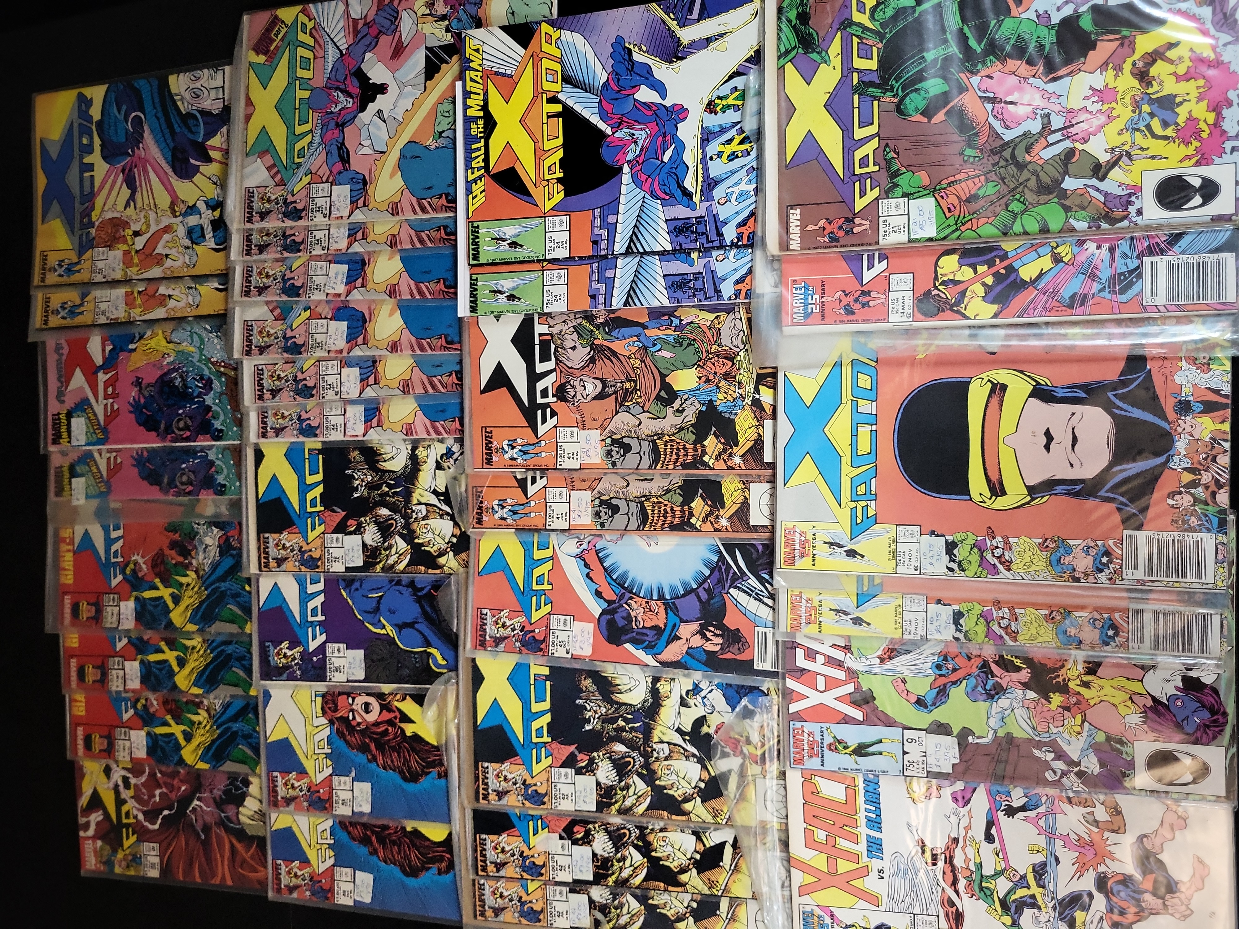 I03691 | A Collection of Marvel X-Factor Vol. 1 Comic Books Including Key Issues