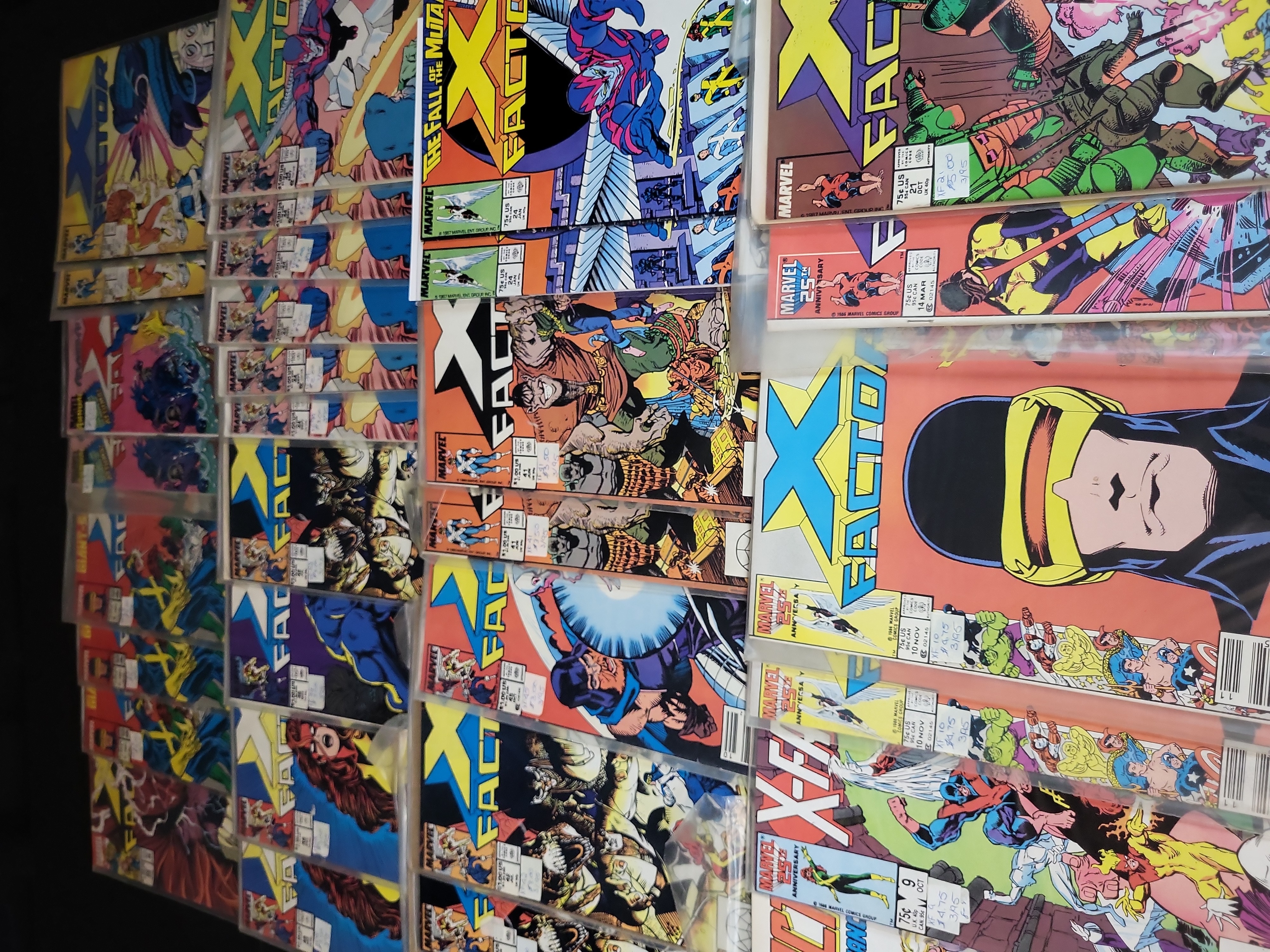 I03691 | A Collection of Marvel X-Factor Vol. 1 Comic Books Including Key Issues