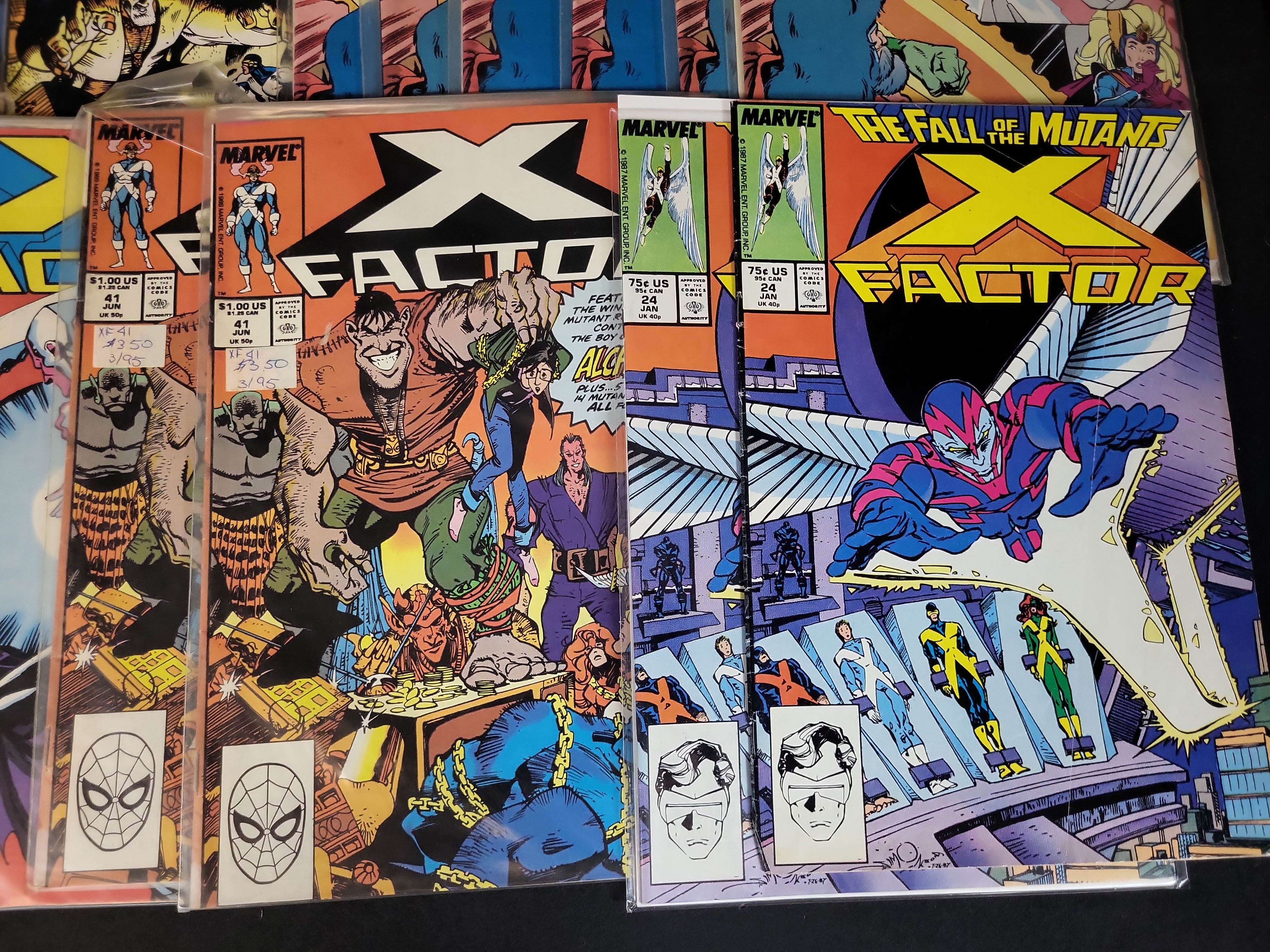 I03691 | A Collection of Marvel X-Factor Vol. 1 Comic Books Including Key Issues