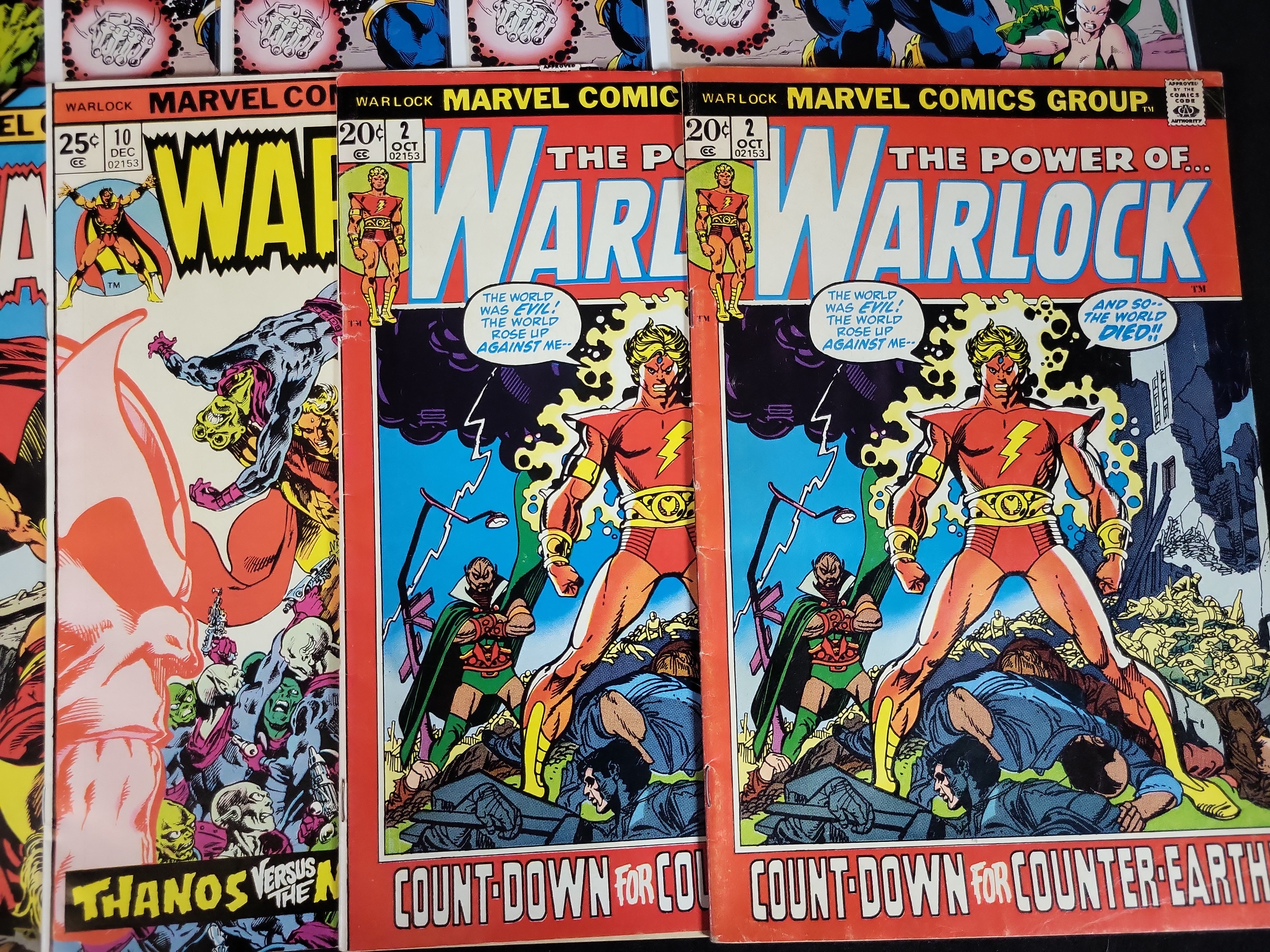I03723 | Collection of Twenty Marvel Comic Books Featuring Adam Warlock 1972 to 1993