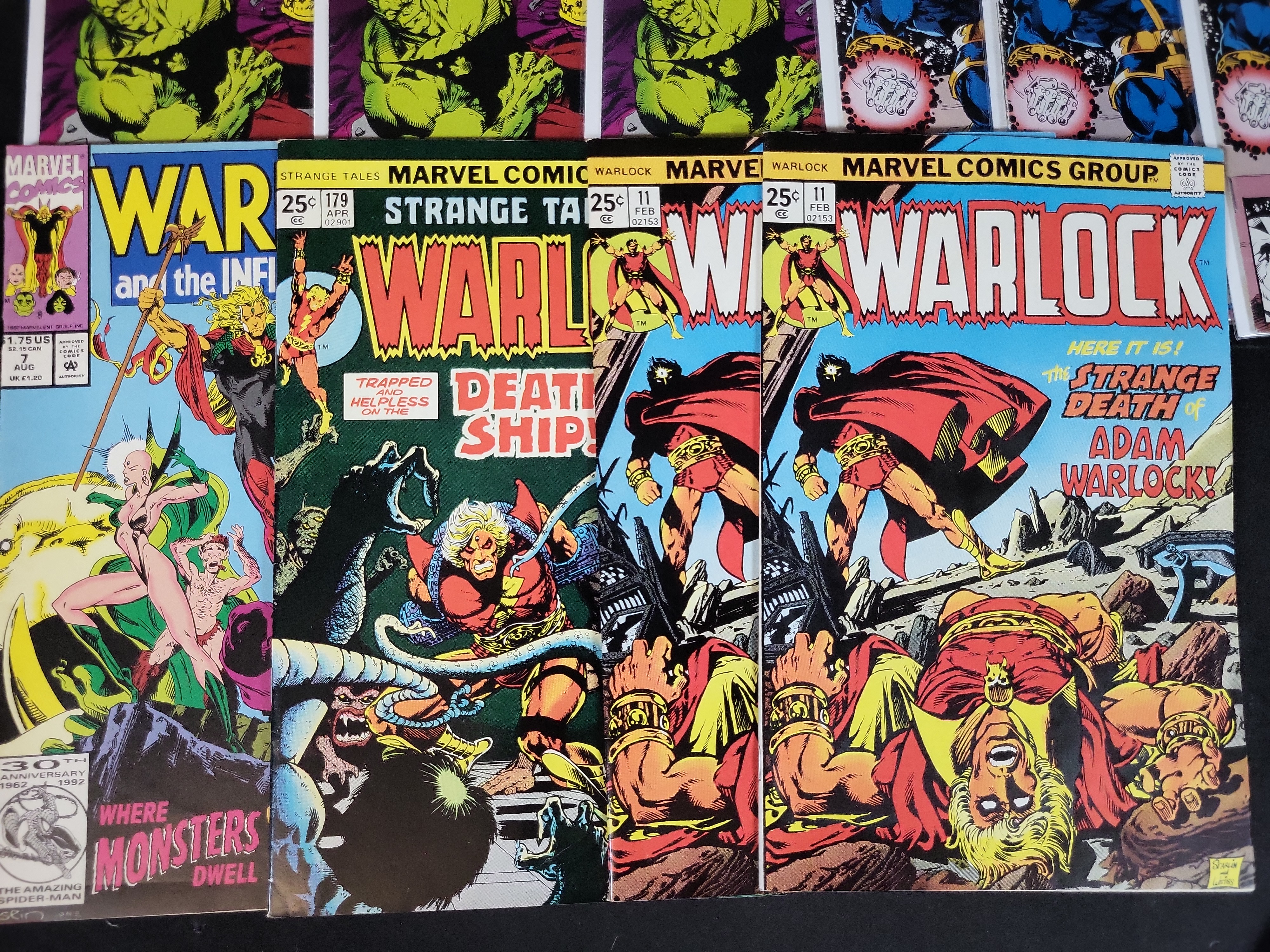 I03723 | Collection of Twenty Marvel Comic Books Featuring Adam Warlock 1972 to 1993