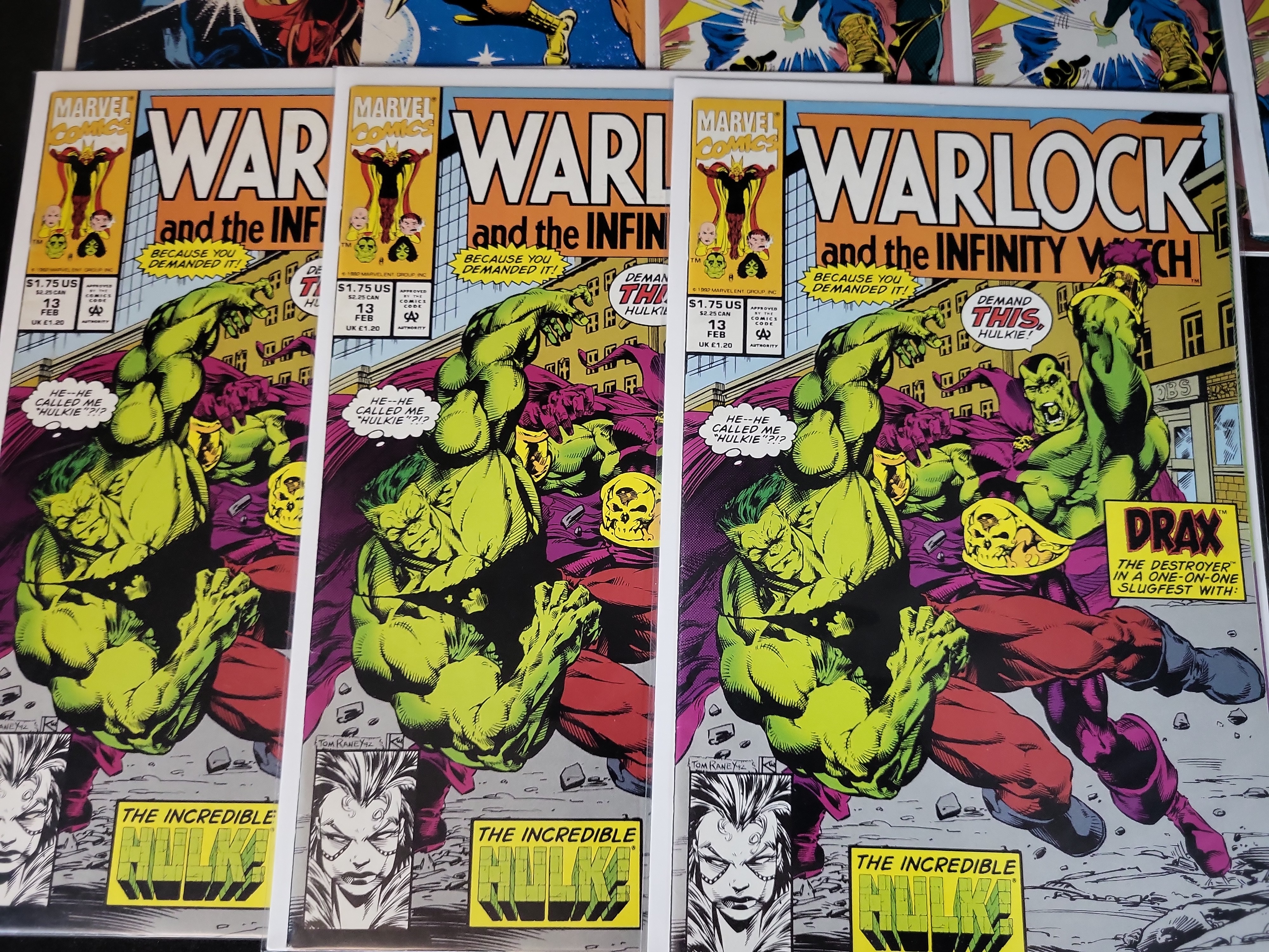 I03723 | Collection of Twenty Marvel Comic Books Featuring Adam Warlock 1972 to 1993