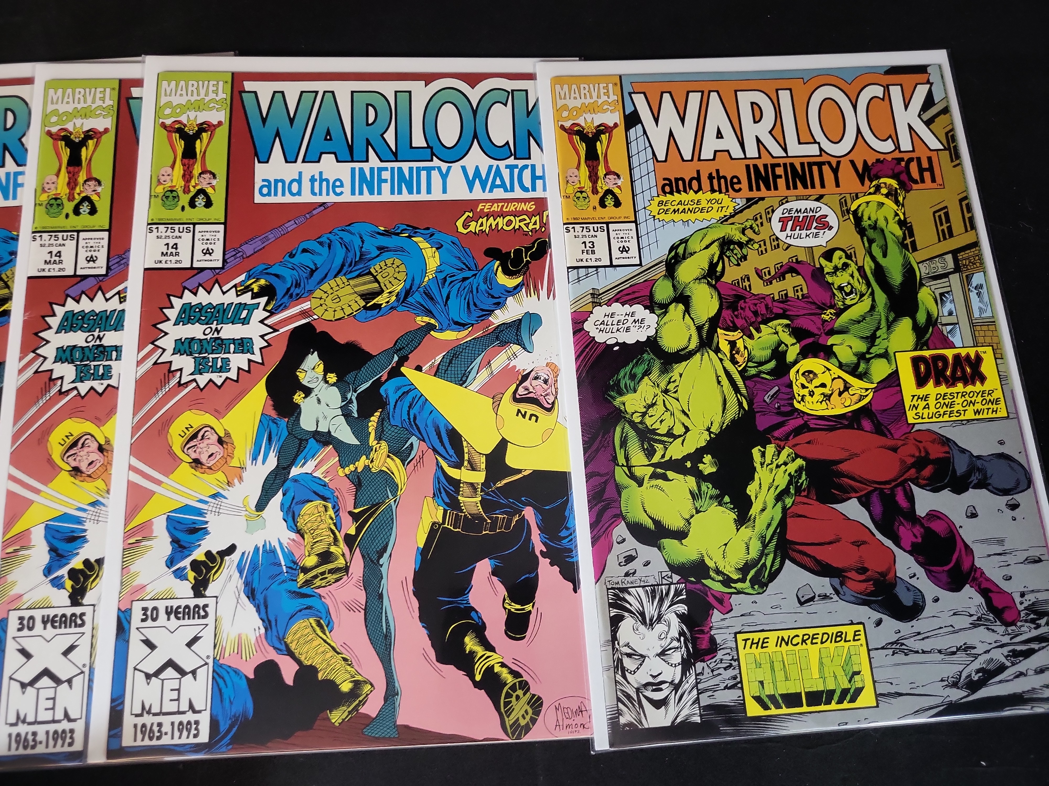 I03723 | Collection of Twenty Marvel Comic Books Featuring Adam Warlock 1972 to 1993