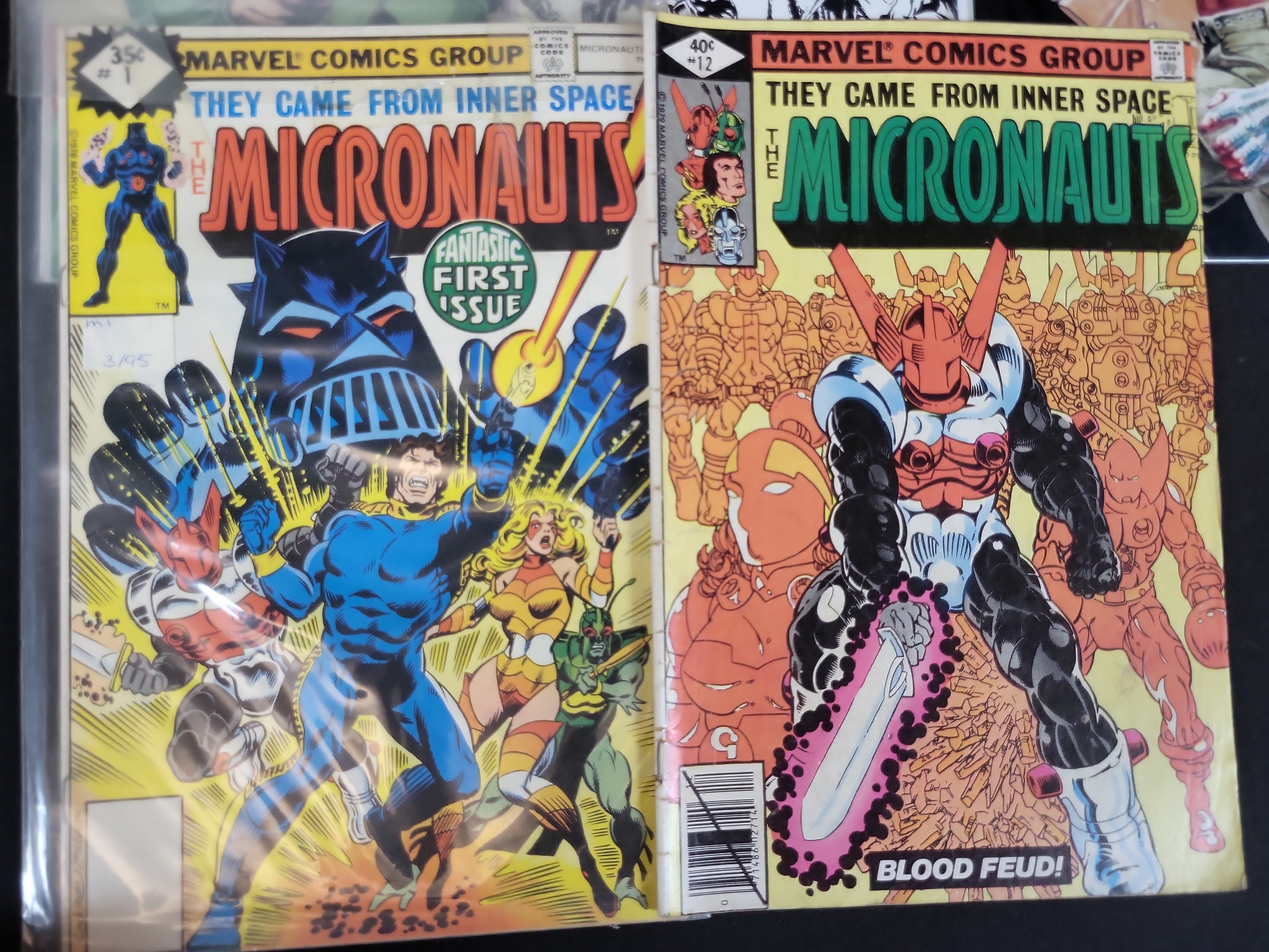 I03727 | A Collection of Marvel Comic Books Including Micronauts and Deathlok, Approximately 29 Issues