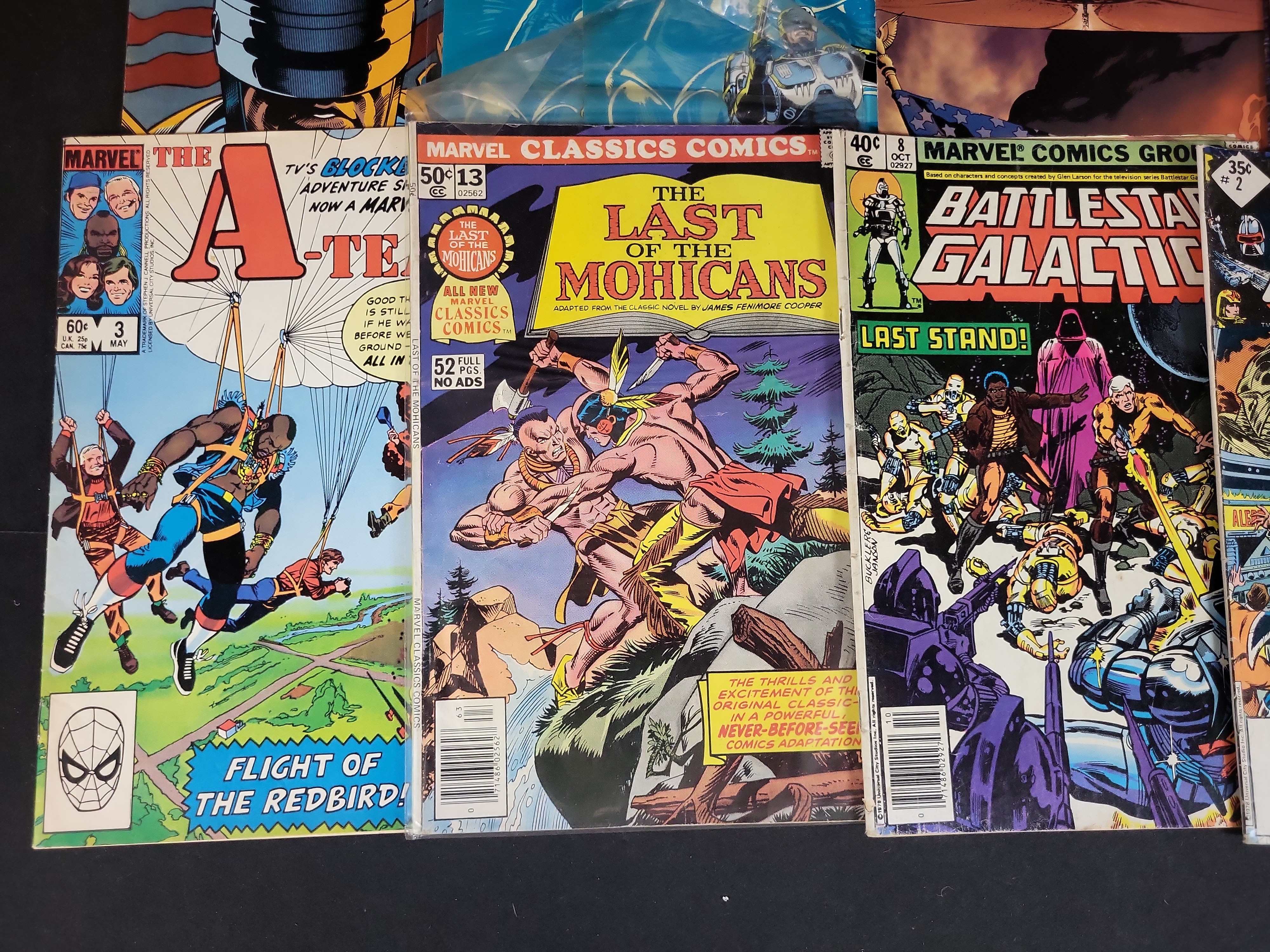 I03729 | A Collection of Vintage Marvel Comics Licensed Property and Film Adaptation Comic Books
