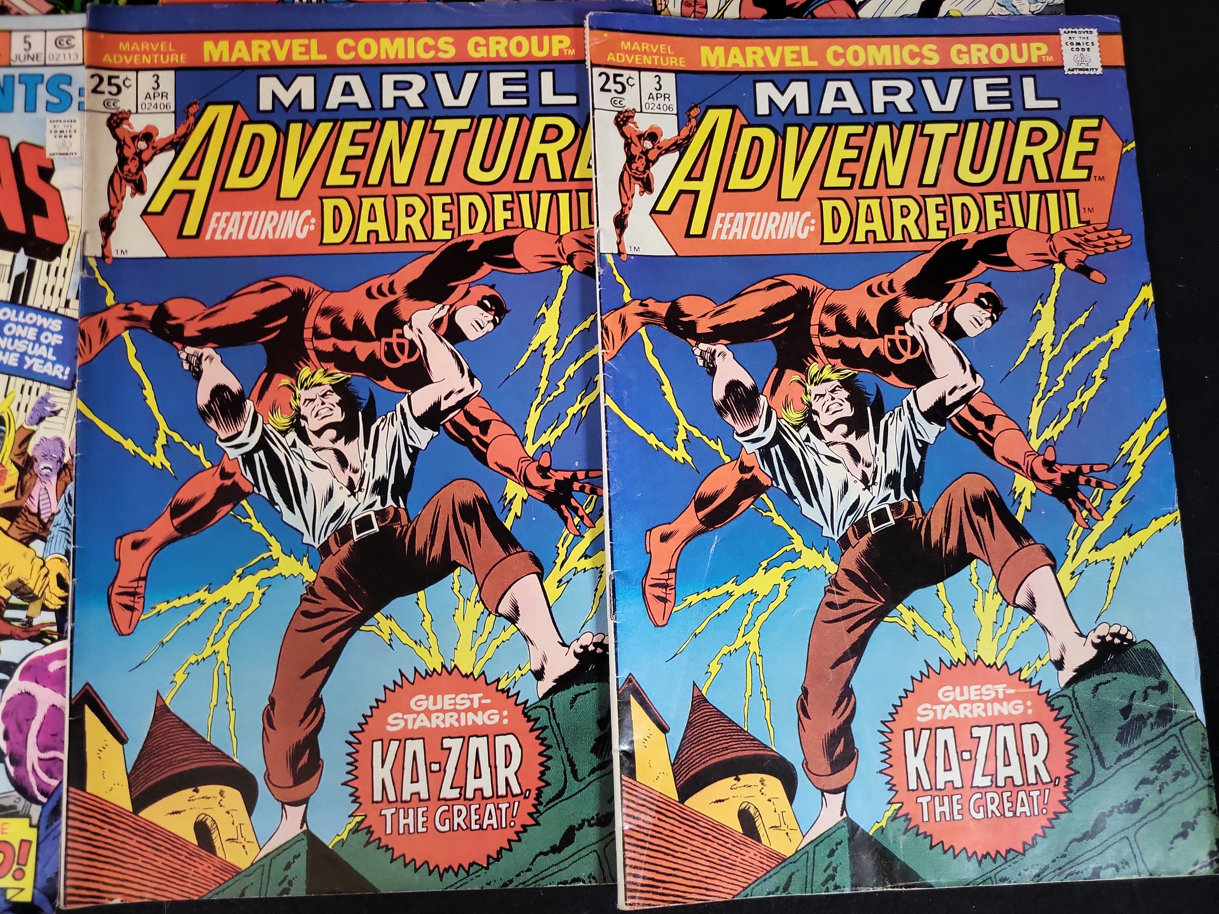 I03731 | A Collection of Eleven Marvel Comic Books from the Bronze Age Including Captain Marvel and The Beast