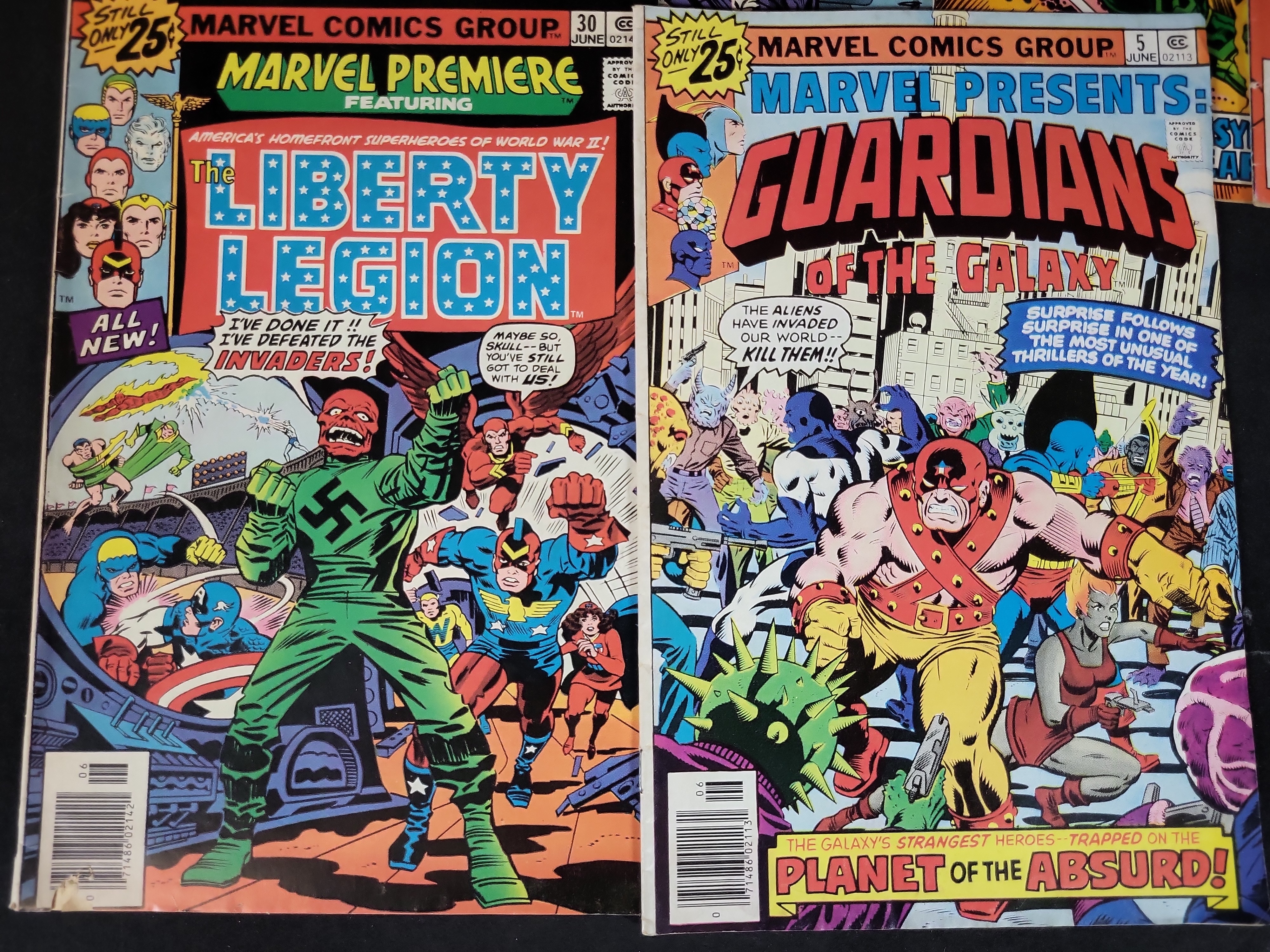 I03731 | A Collection of Eleven Marvel Comic Books from the Bronze Age Including Captain Marvel and The Beast