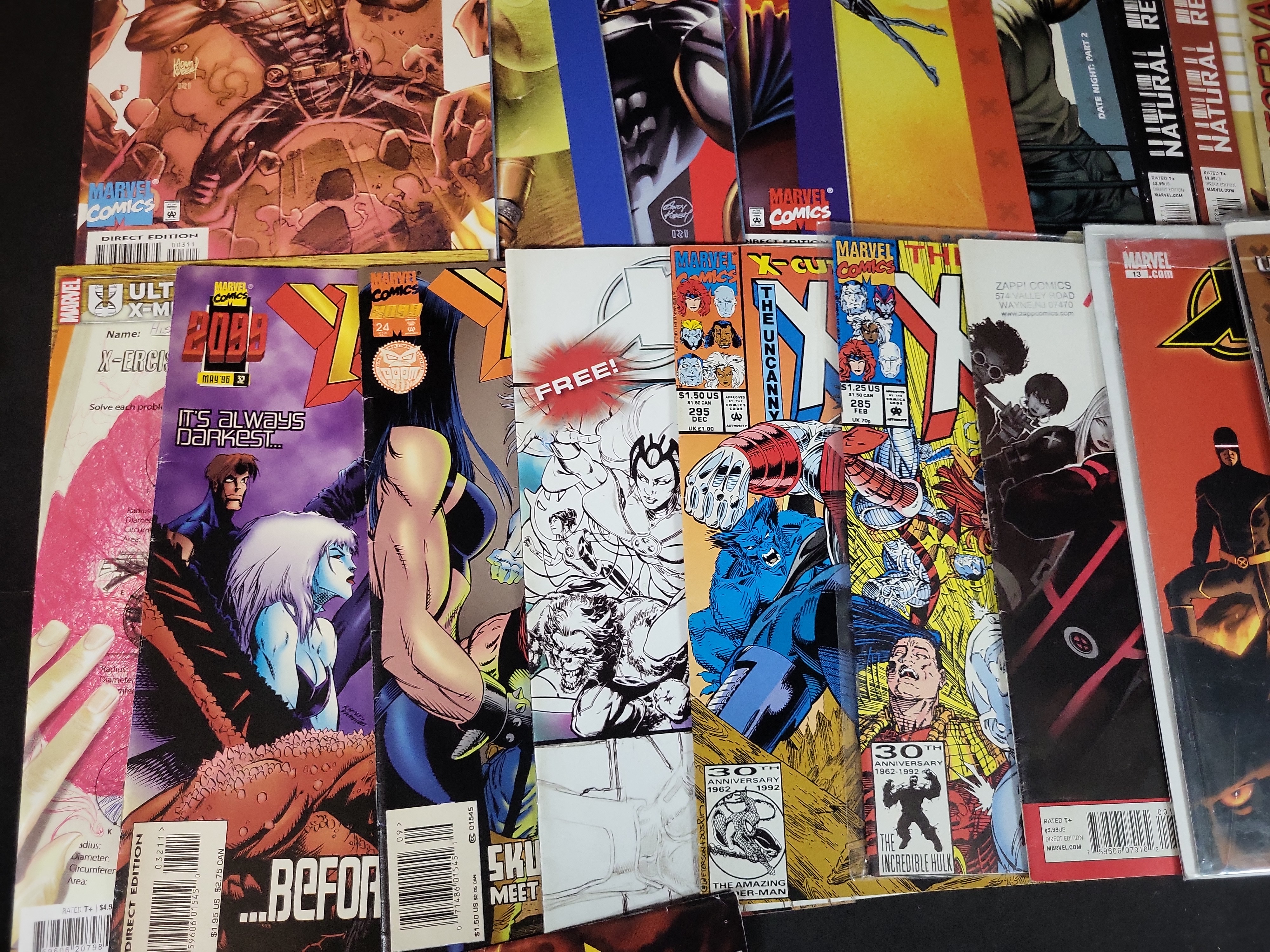 I03613 | A Collection of Marvel Comics Featuring X-Men and Wolverine Titles