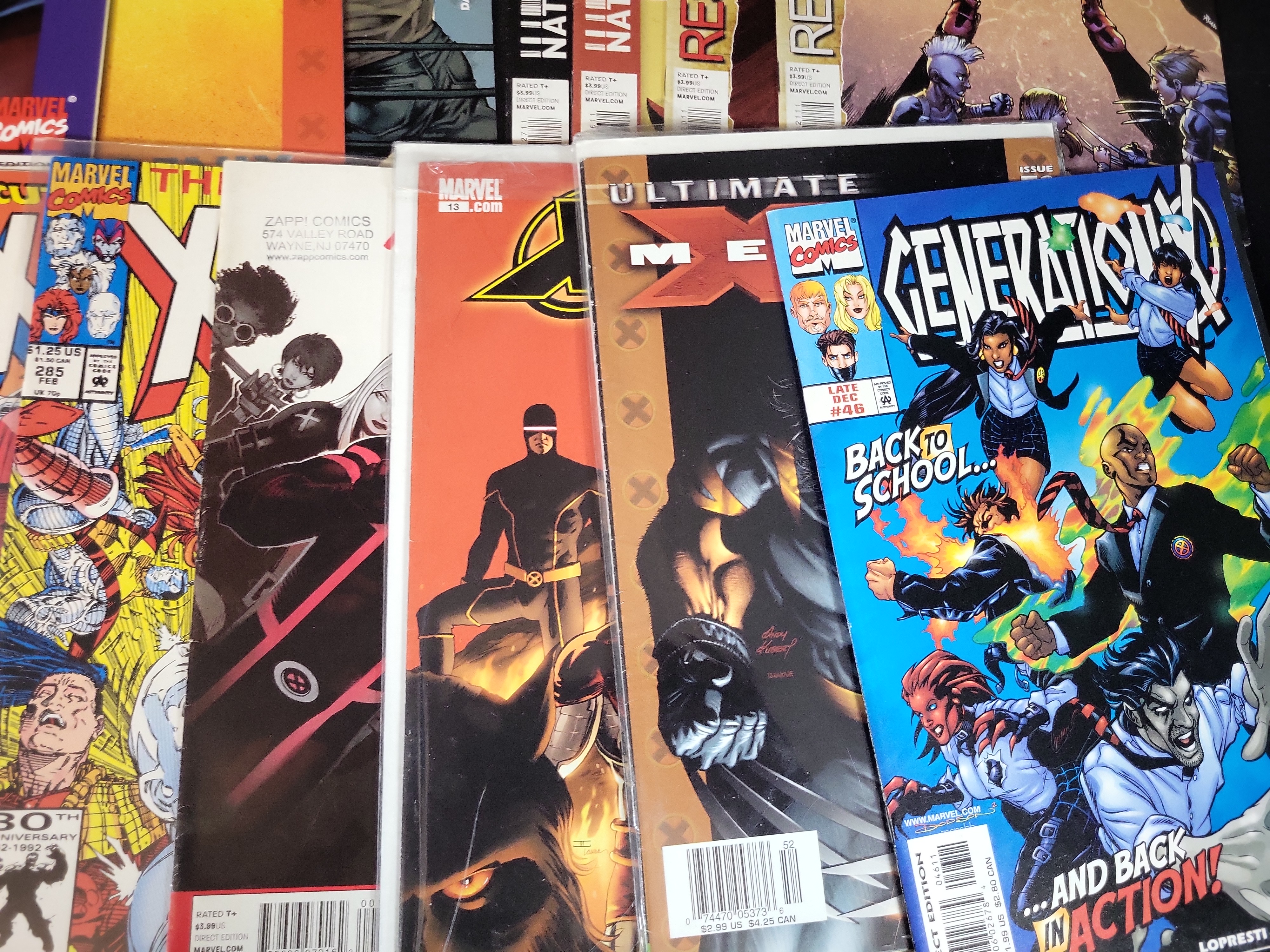 I03613 | A Collection of Marvel Comics Featuring X-Men and Wolverine Titles