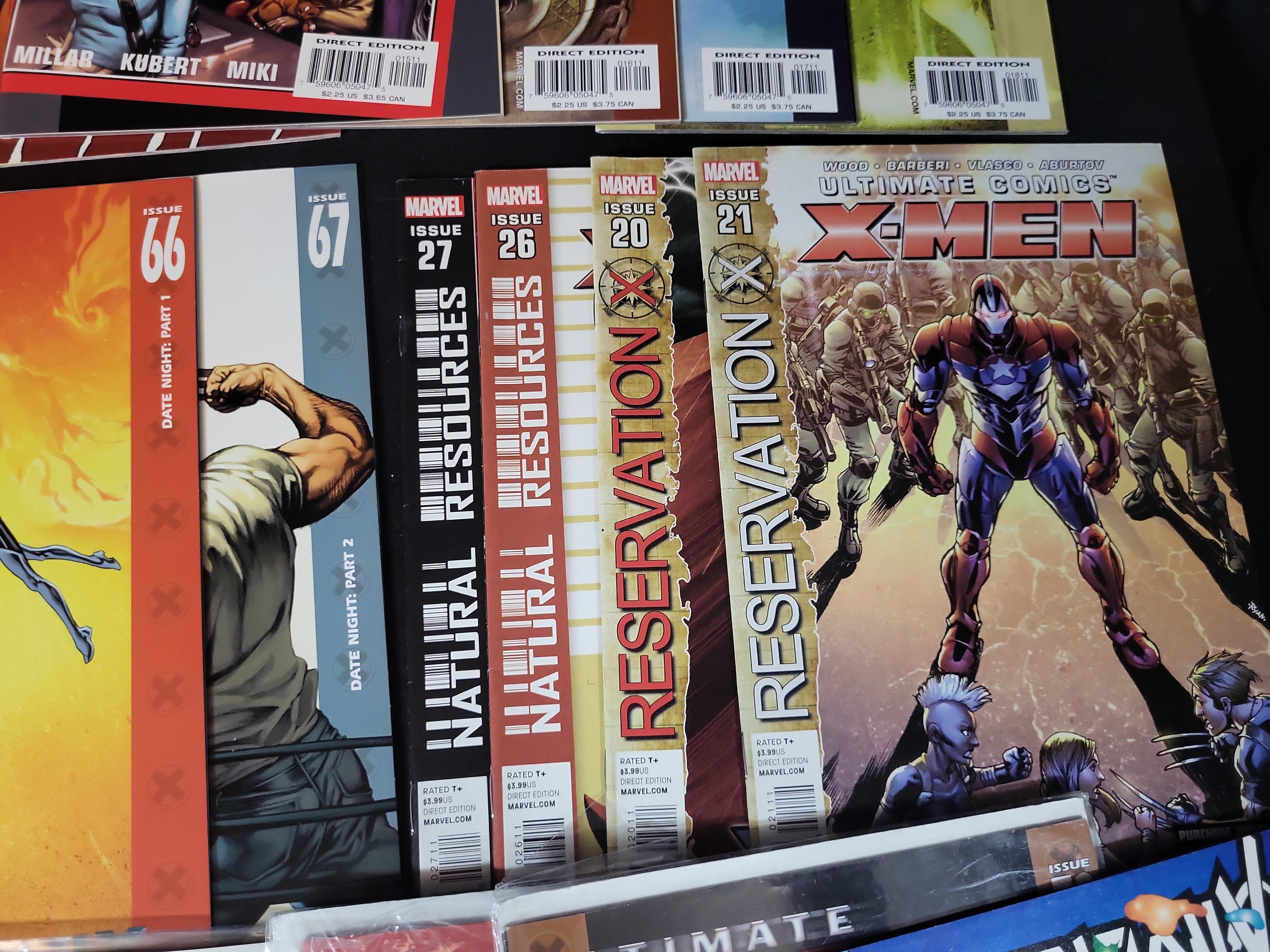 I03613 | A Collection of Marvel Comics Featuring X-Men and Wolverine Titles