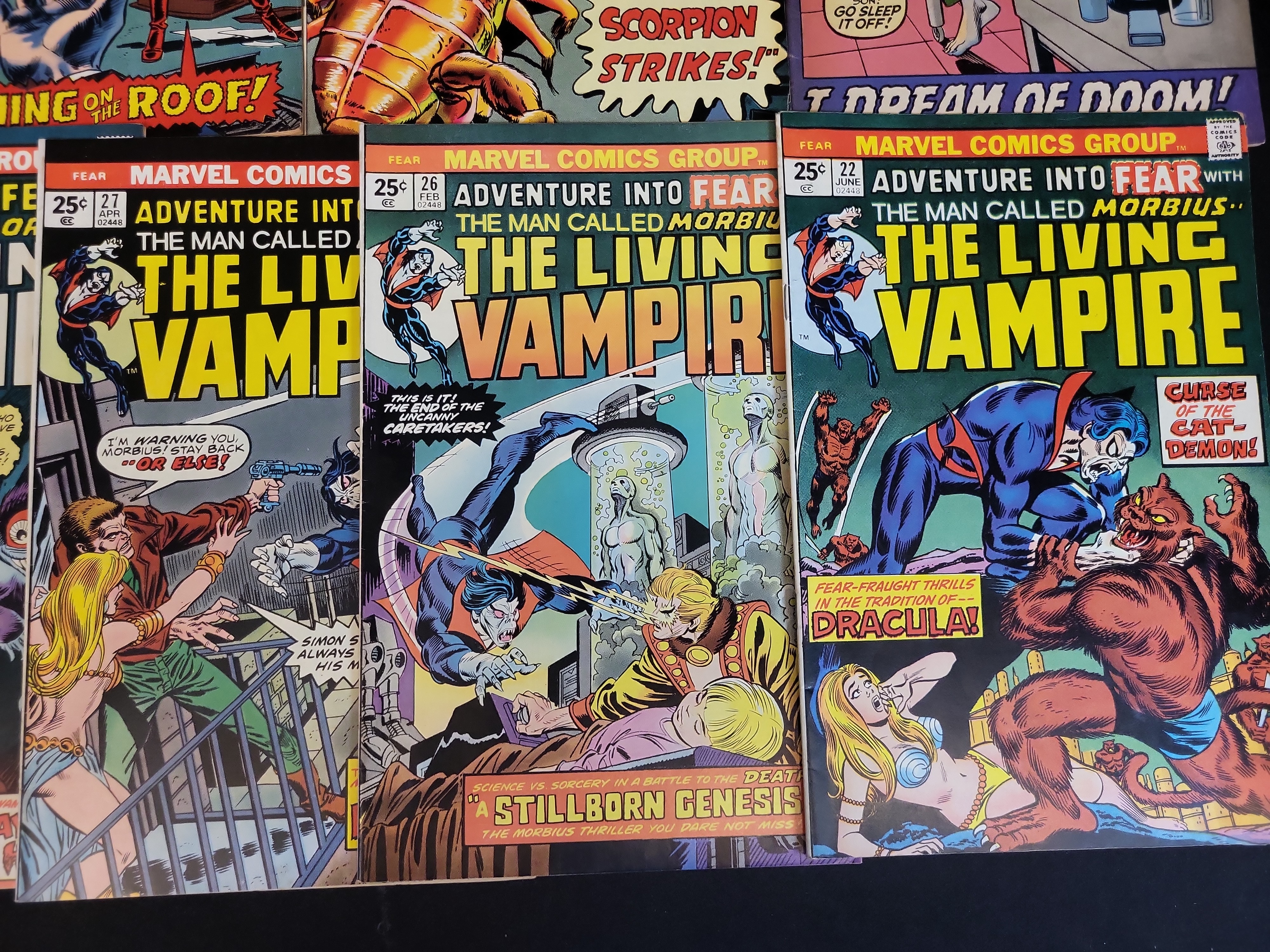 I03500 | A Collection of Bronze Age Marvel Horror and Suspense Comic Books