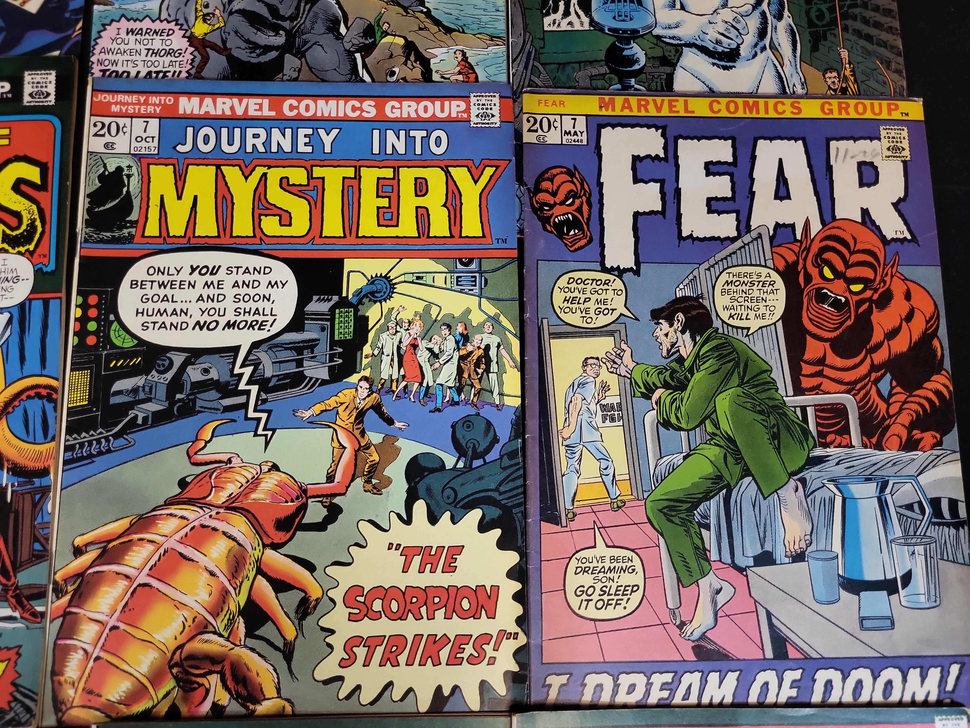 I03500 | A Collection of Bronze Age Marvel Horror and Suspense Comic Books