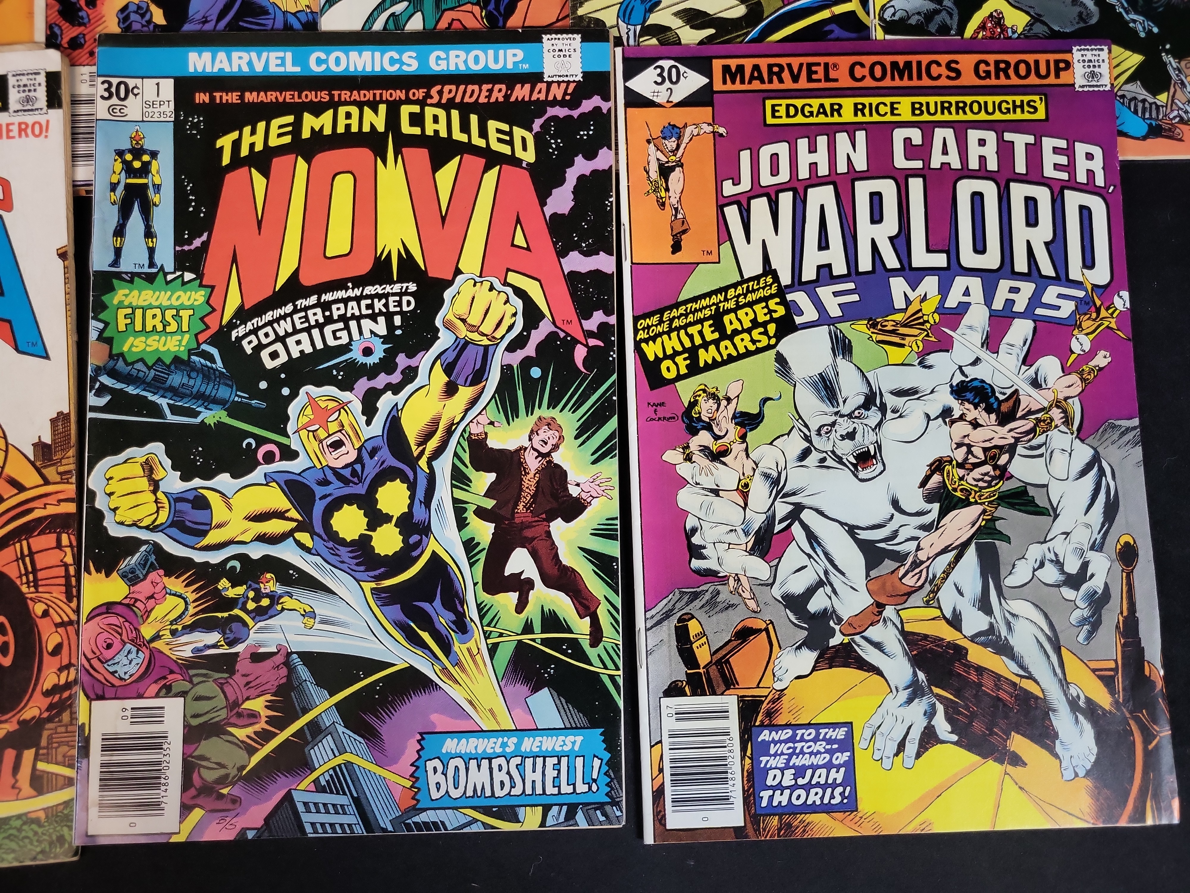 I03735 | An Assortment of Marvel Bronze and Copper Age Comic Books Featuring The Man Called Nova Issue Number 1