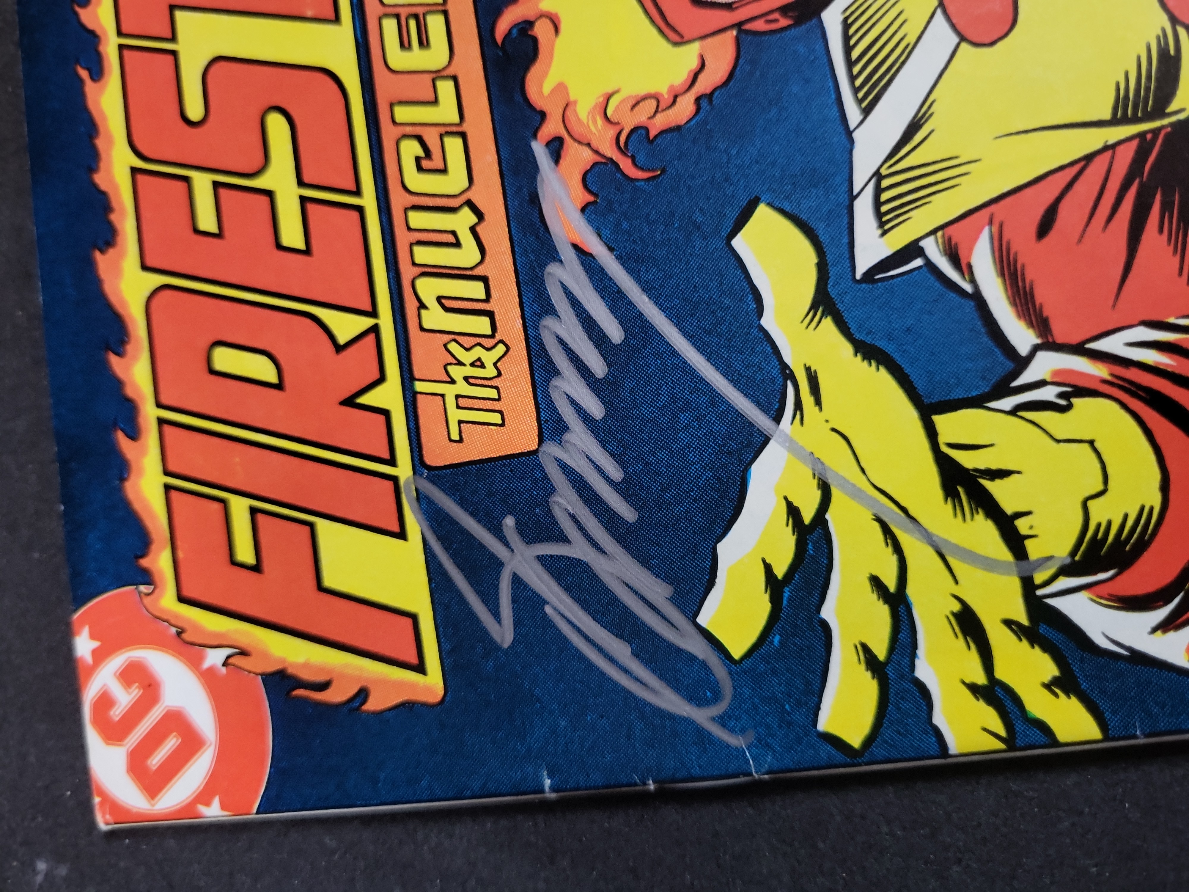 I03760 | Firestorm No. 1 DC Comic Book Signed by Gerry Conway, 1978 Newsstand Edition
