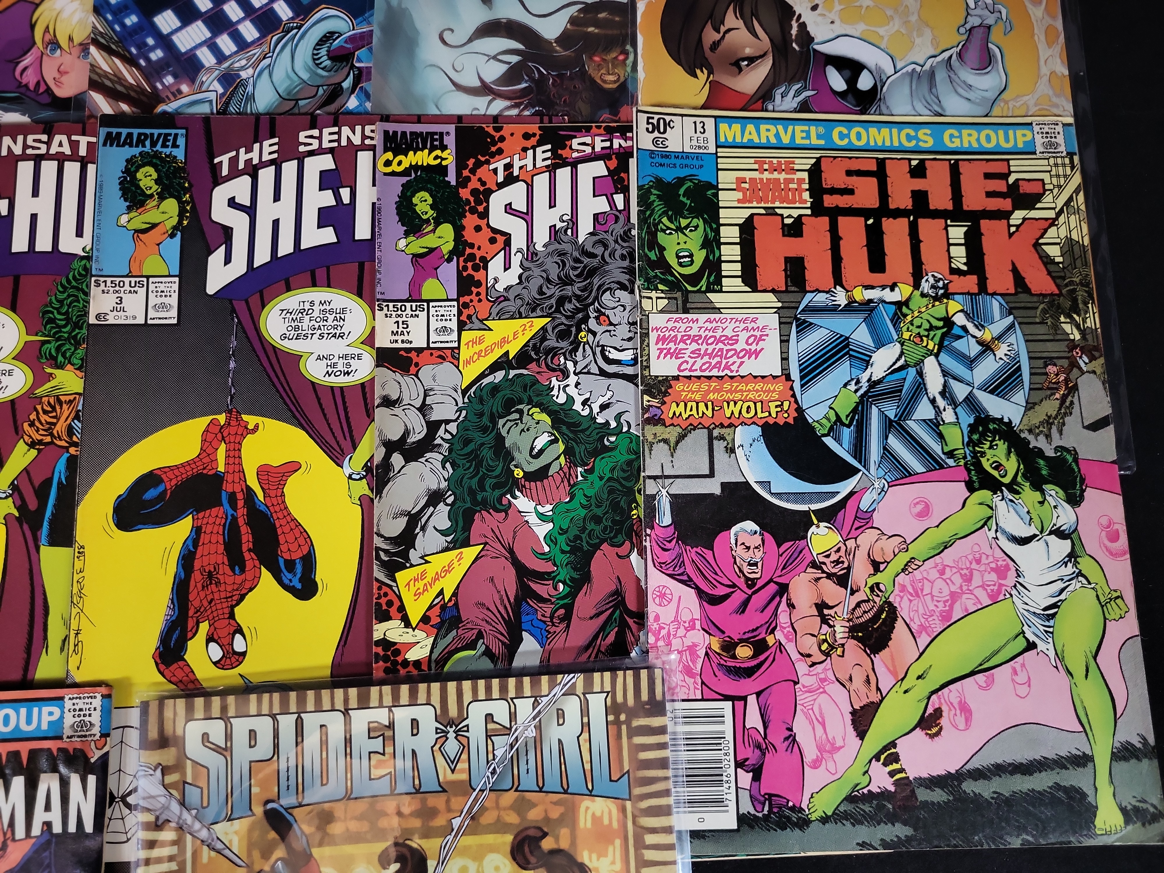 I03733 | A Collection of Marvel Female Superhero Comic Books