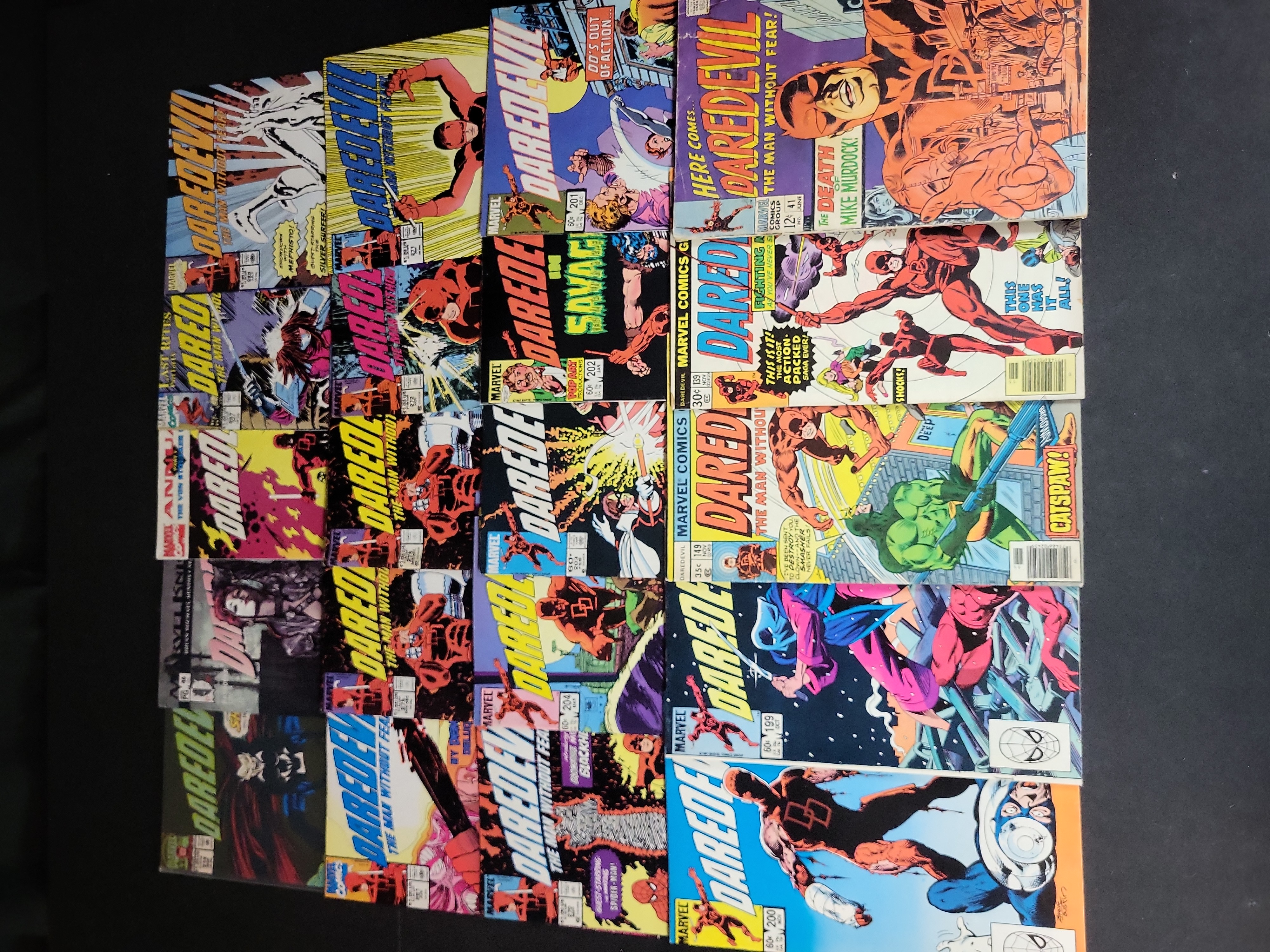 I03753 | A Collection of Marvel Comics Daredevil Comic Books