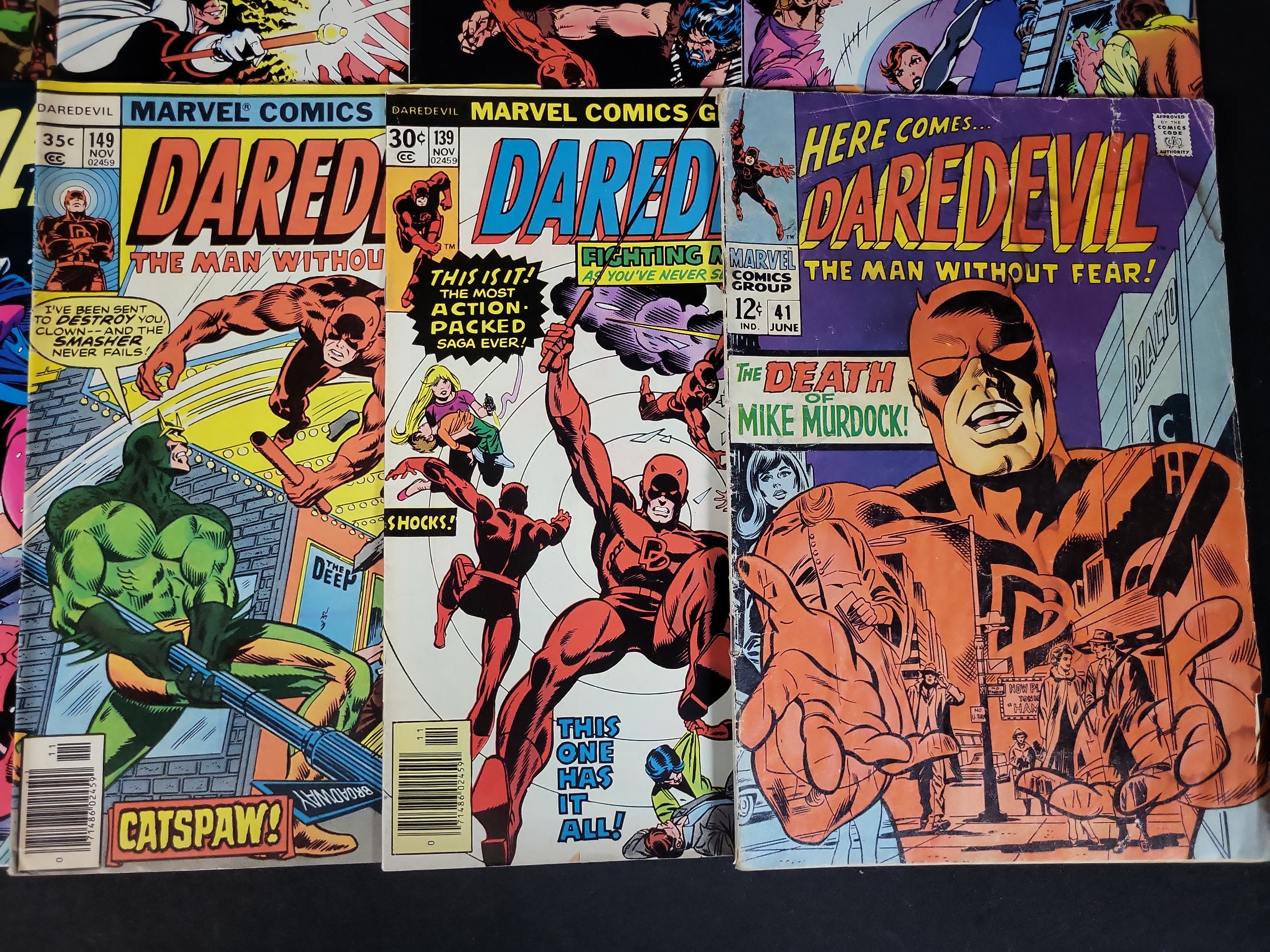 I03753 | A Collection of Marvel Comics Daredevil Comic Books