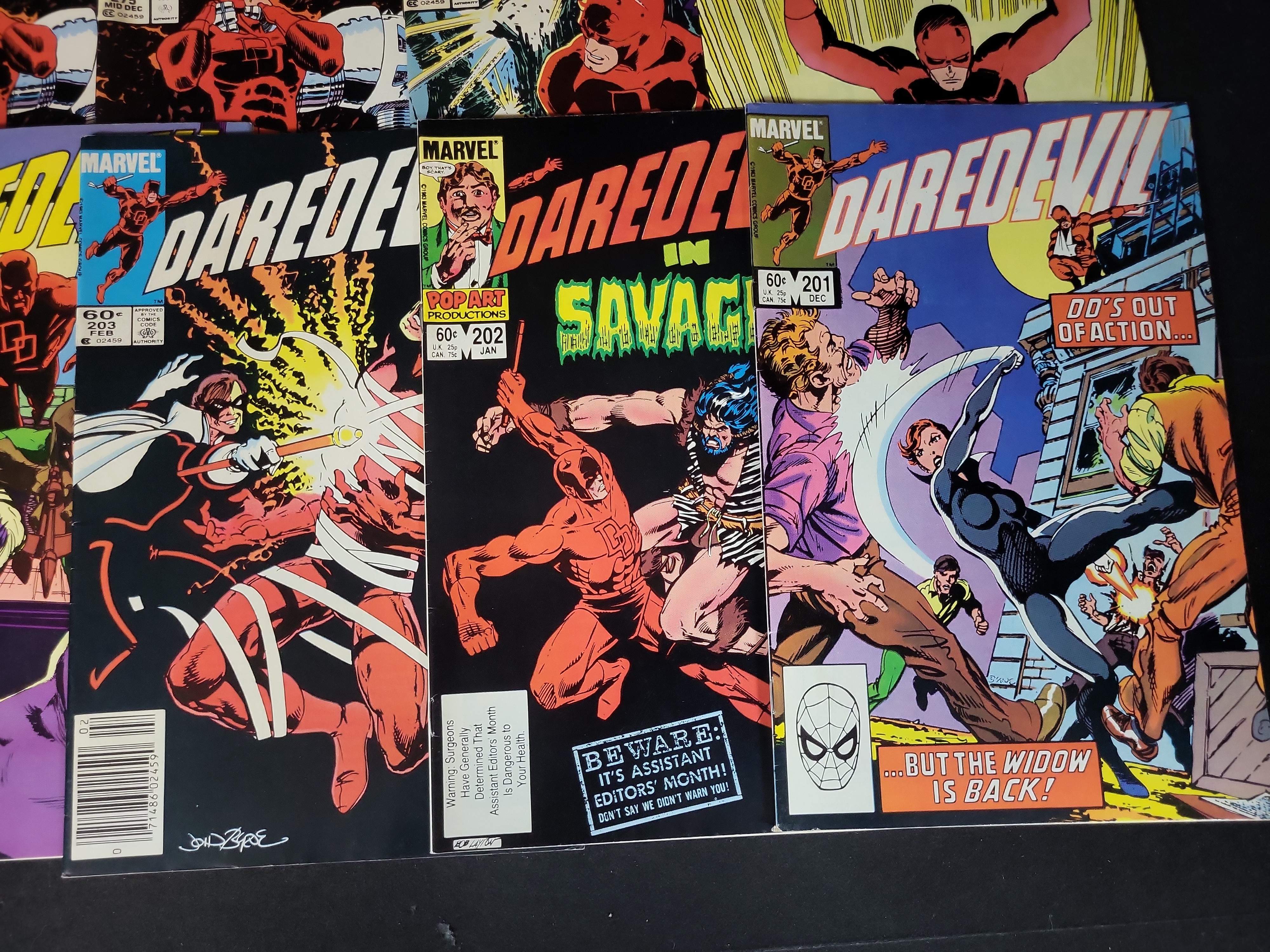 I03753 | A Collection of Marvel Comics Daredevil Comic Books