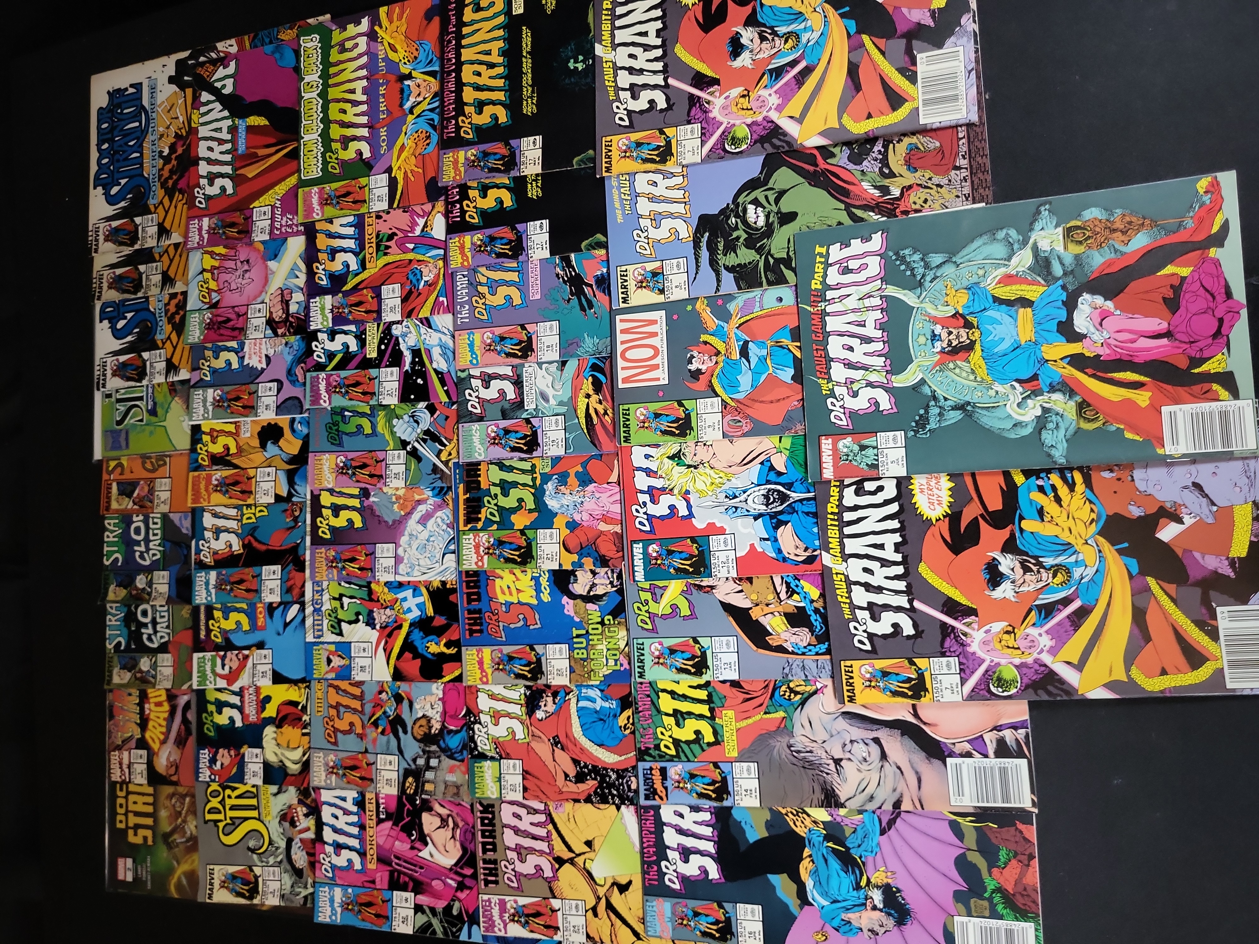 I03775 | A Group of Marvel Comic Books Featuring Doctor Strange Sorcerer Supreme and Related Titles