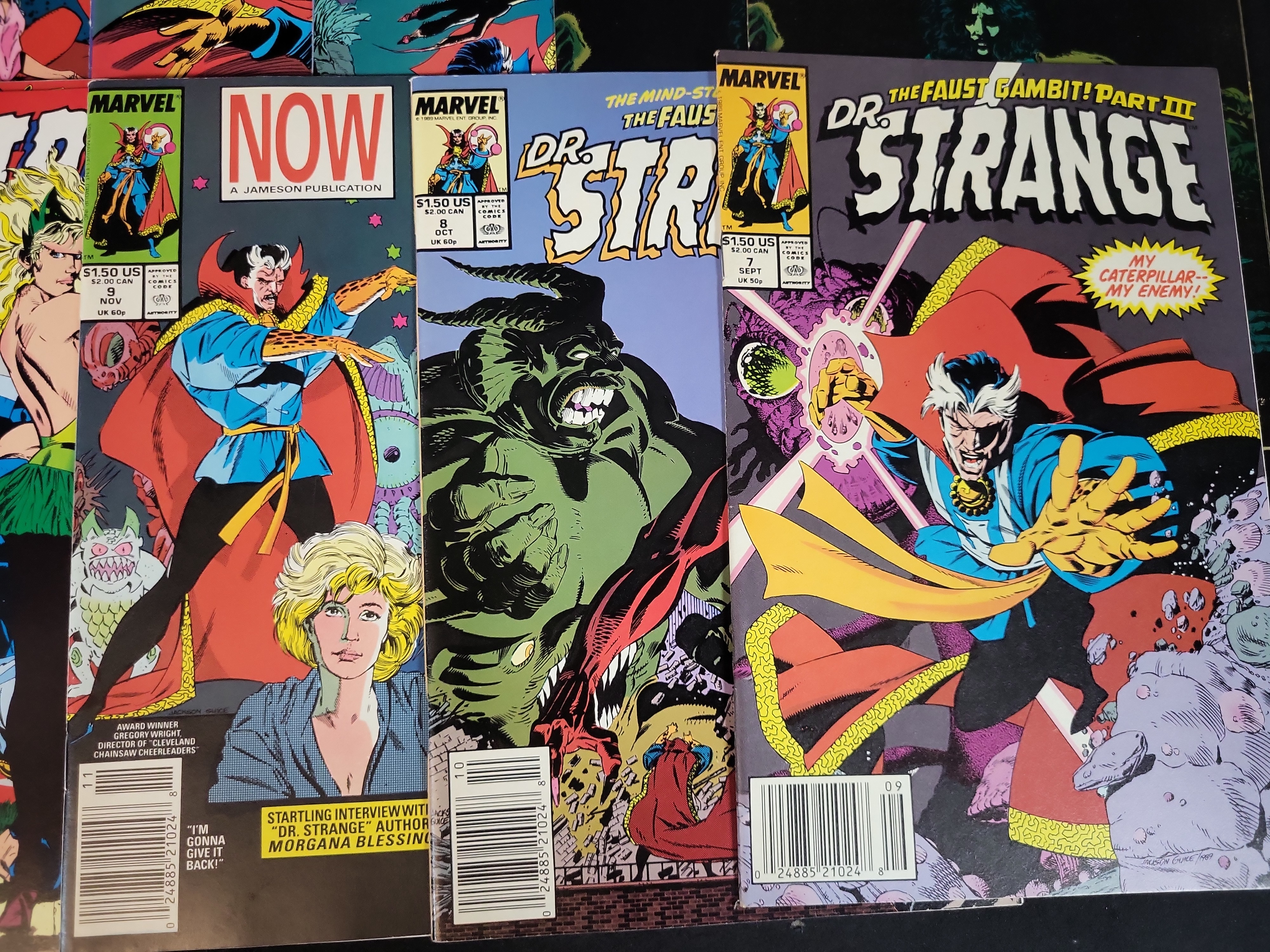 I03775 | A Group of Marvel Comic Books Featuring Doctor Strange Sorcerer Supreme and Related Titles