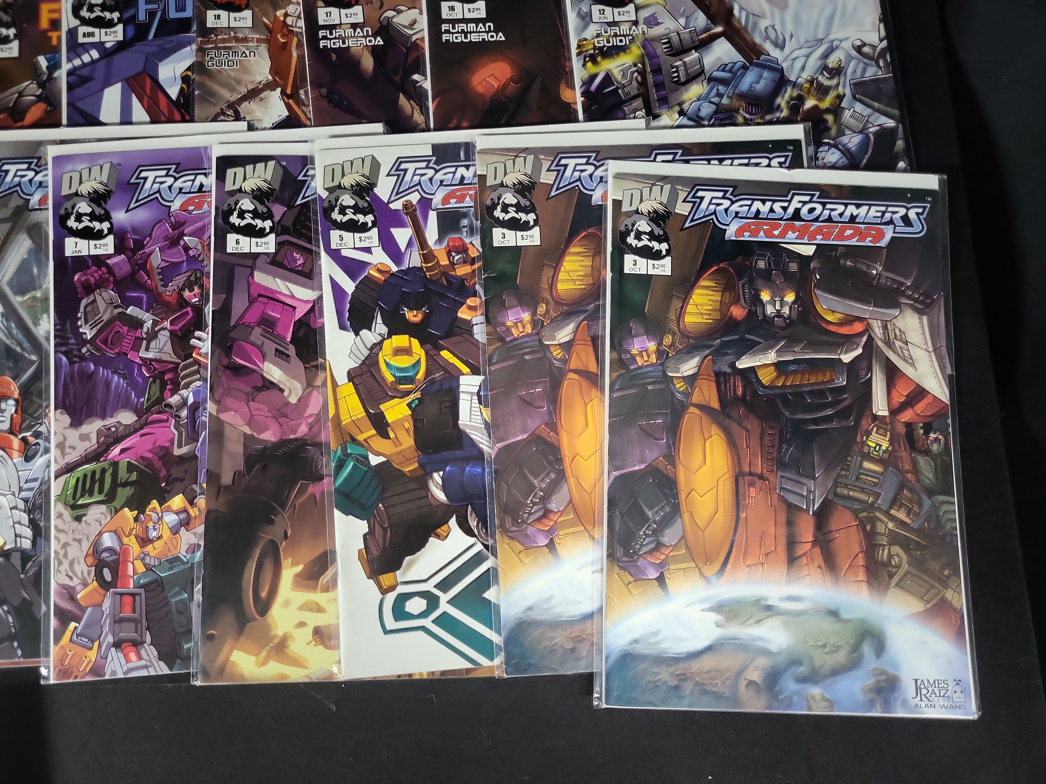 I03782 | An Assortment of Dreamwave Productions Transformers Comic Books