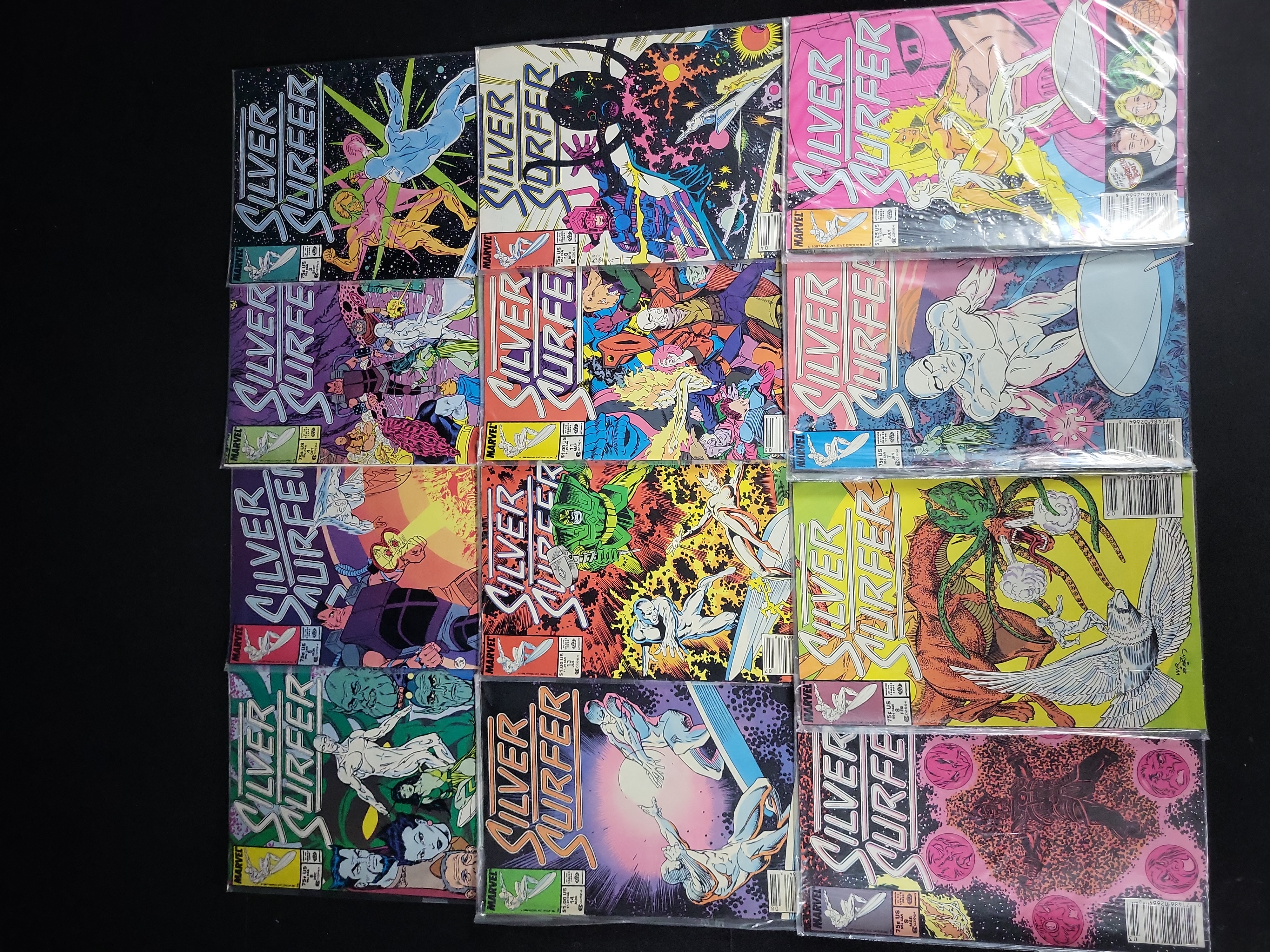 I02798 | Marvel Comics. Silver Surfer Vol. 3 Collection. Marvel Entertainment Group, 1987-1988.