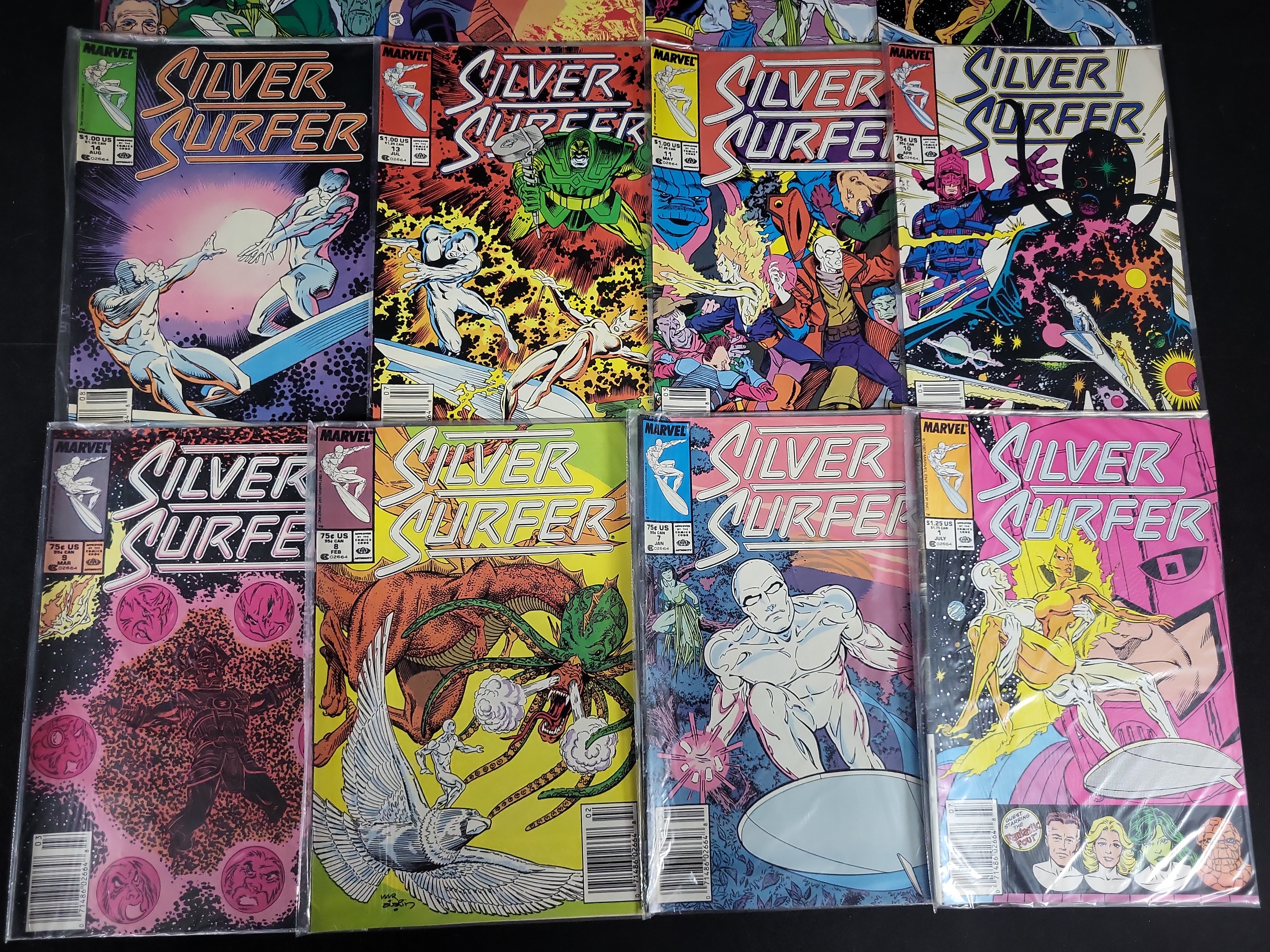 I02798 | Marvel Comics. Silver Surfer Vol. 3 Collection. Marvel Entertainment Group, 1987-1988.