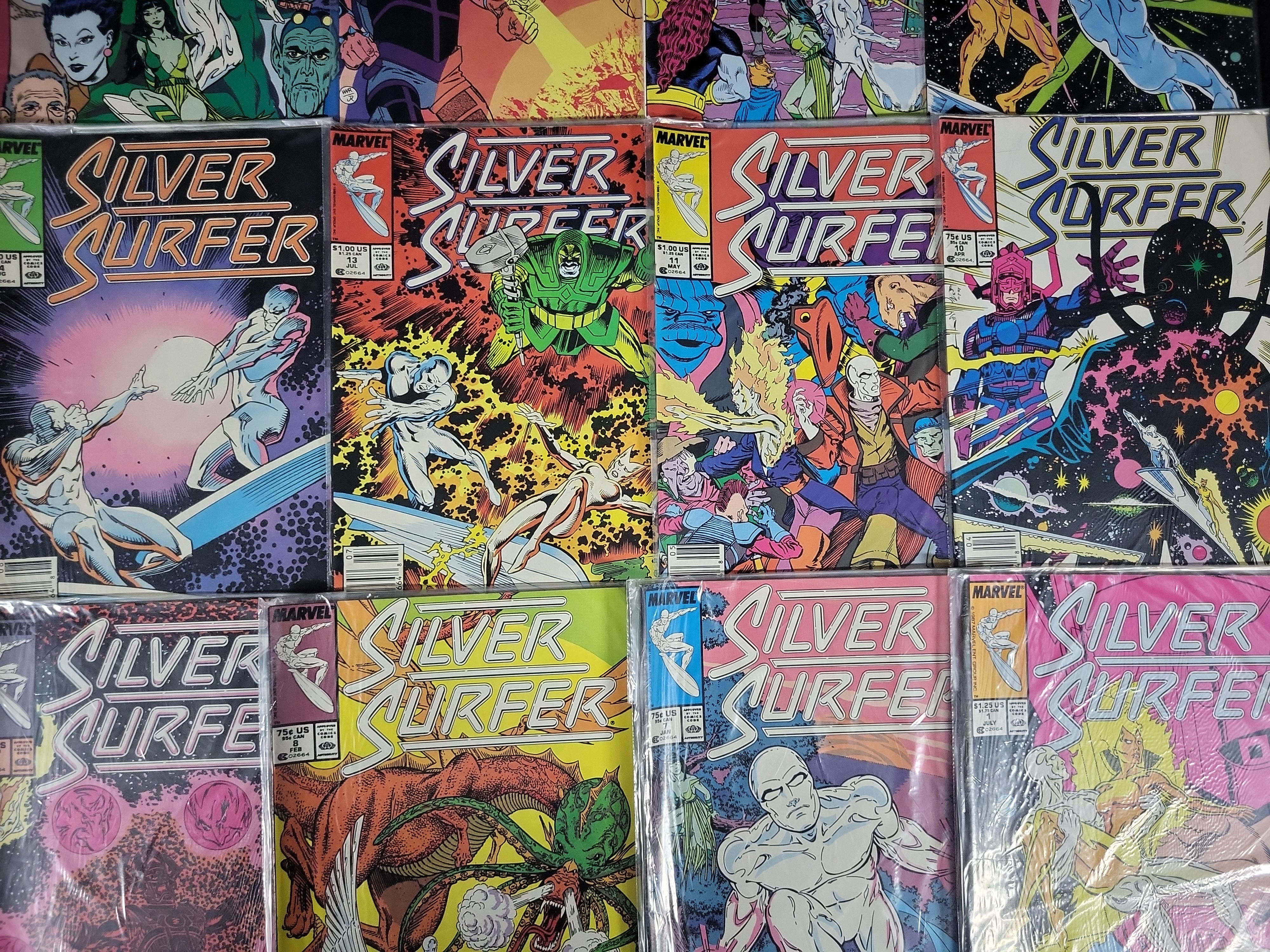 I02798 | Marvel Comics. Silver Surfer Vol. 3 Collection. Marvel Entertainment Group, 1987-1988.