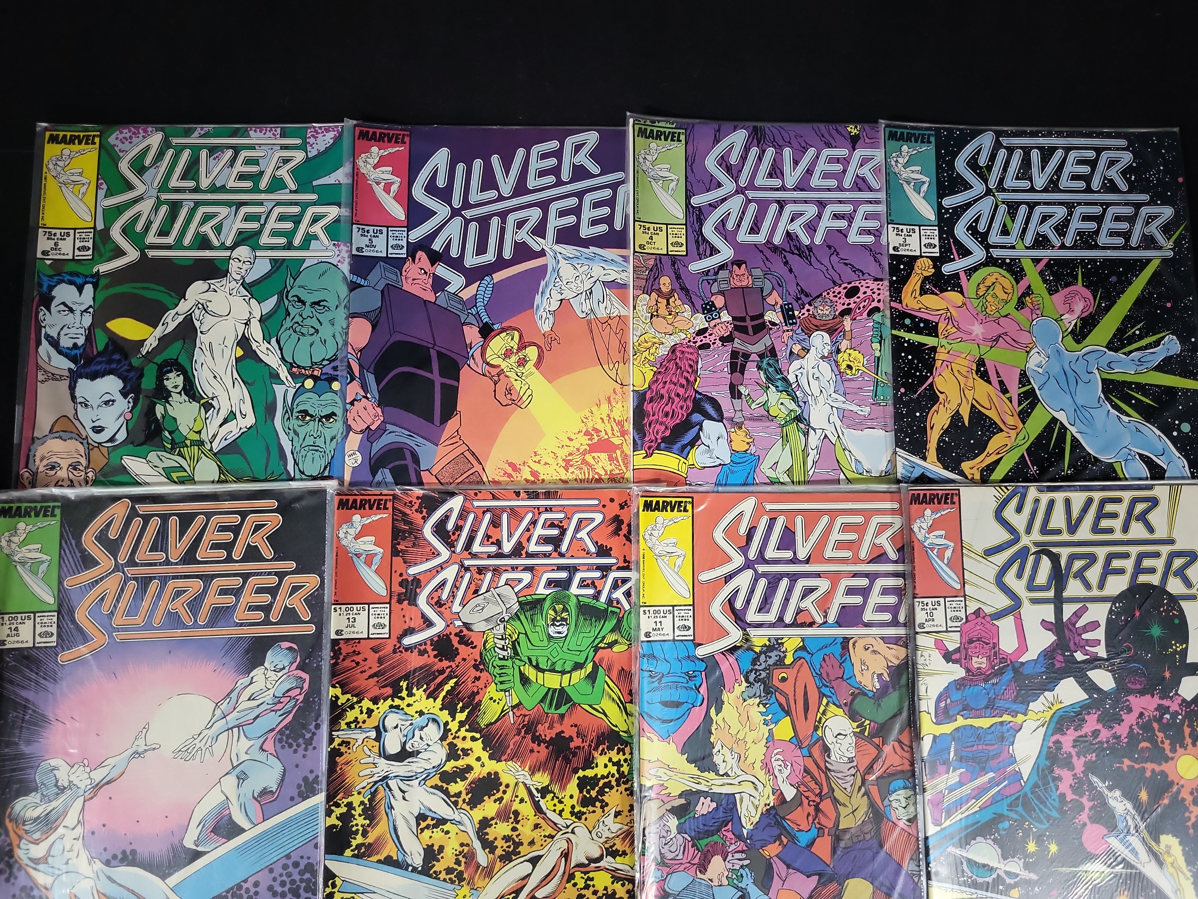 I02798 | Marvel Comics. Silver Surfer Vol. 3 Collection. Marvel Entertainment Group, 1987-1988.
