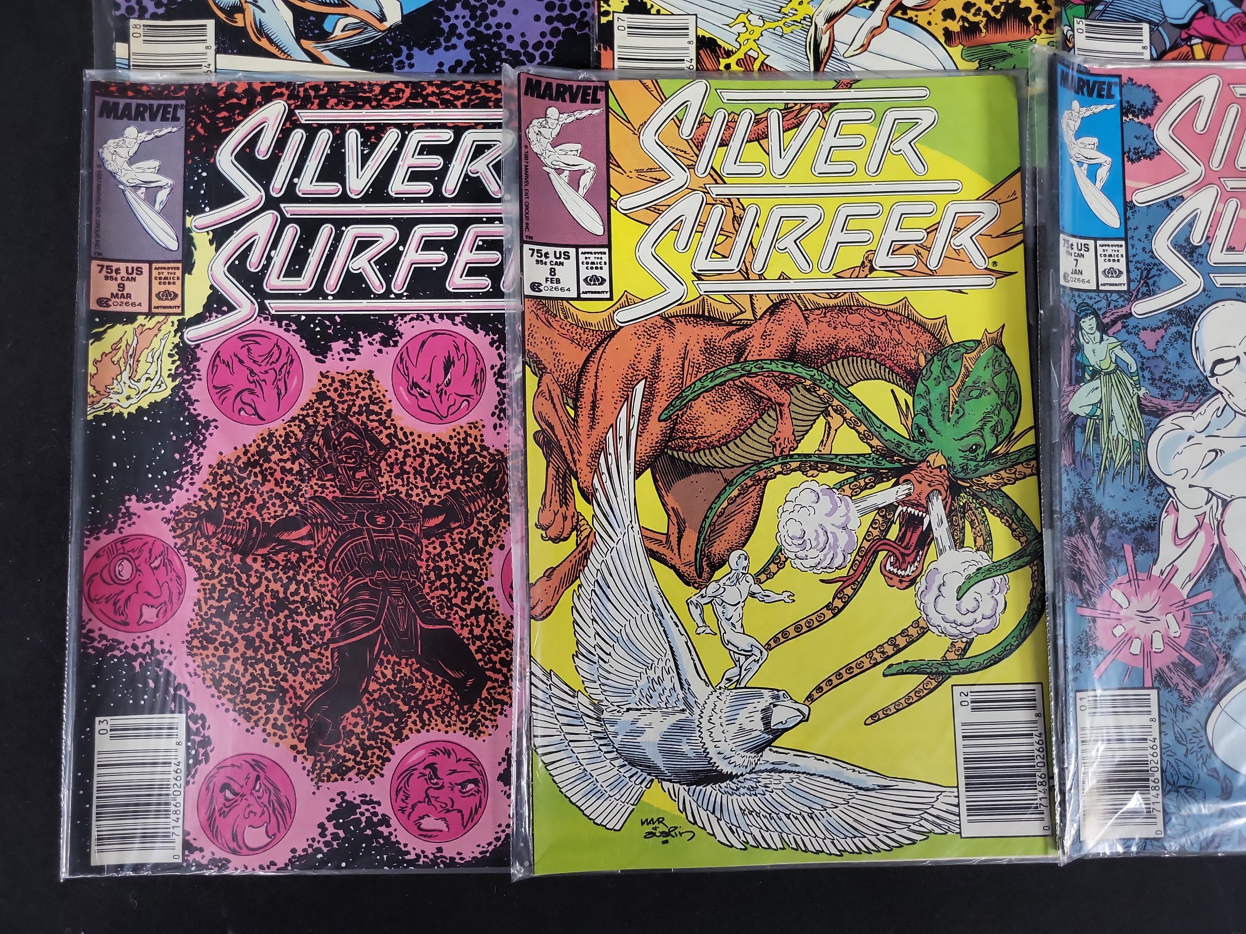 I02798 | Marvel Comics. Silver Surfer Vol. 3 Collection. Marvel Entertainment Group, 1987-1988.