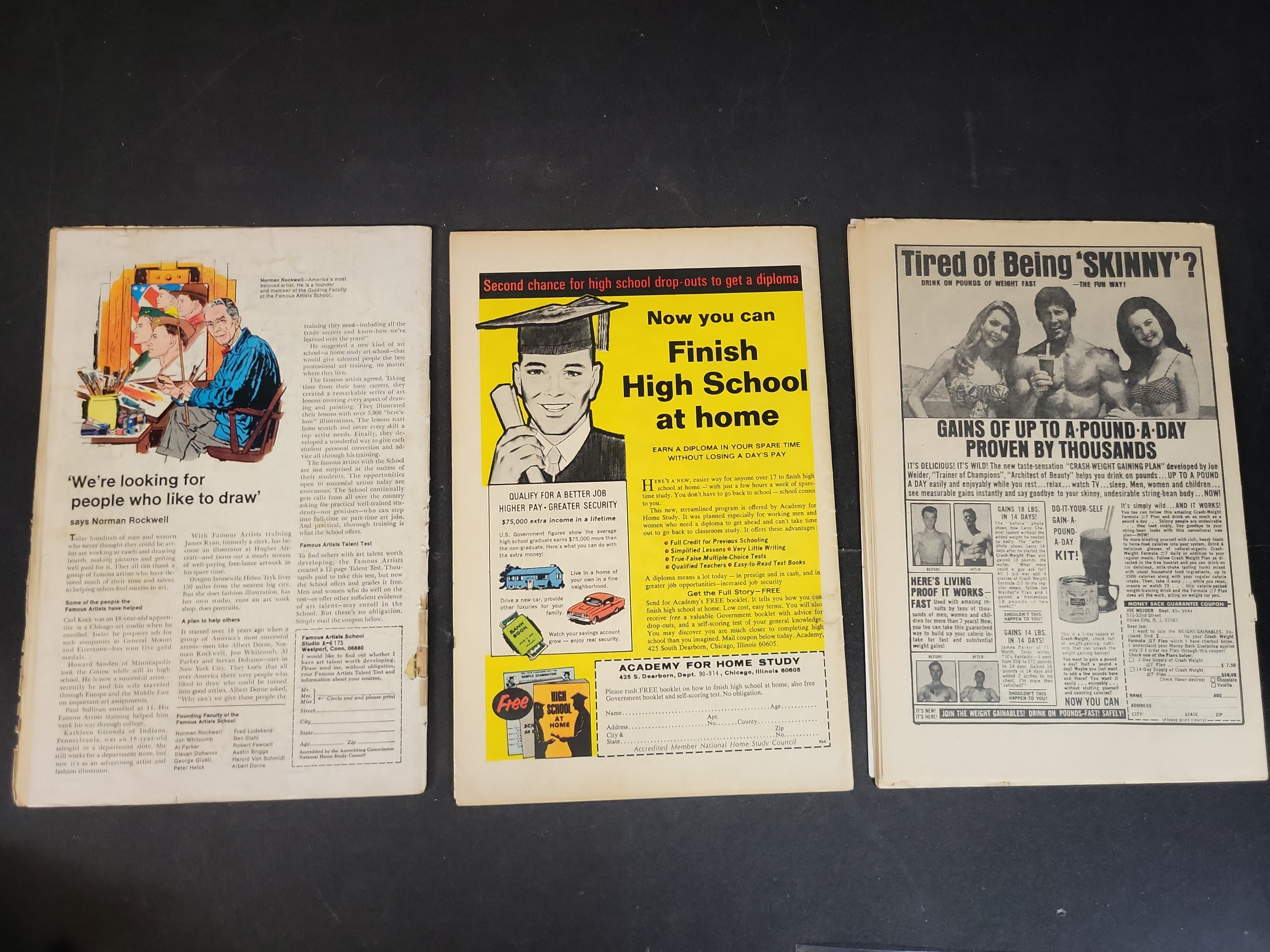 I03763 | A Trio of The Amazing Spider-Man Comic Books, Issues #73, #74, and #79